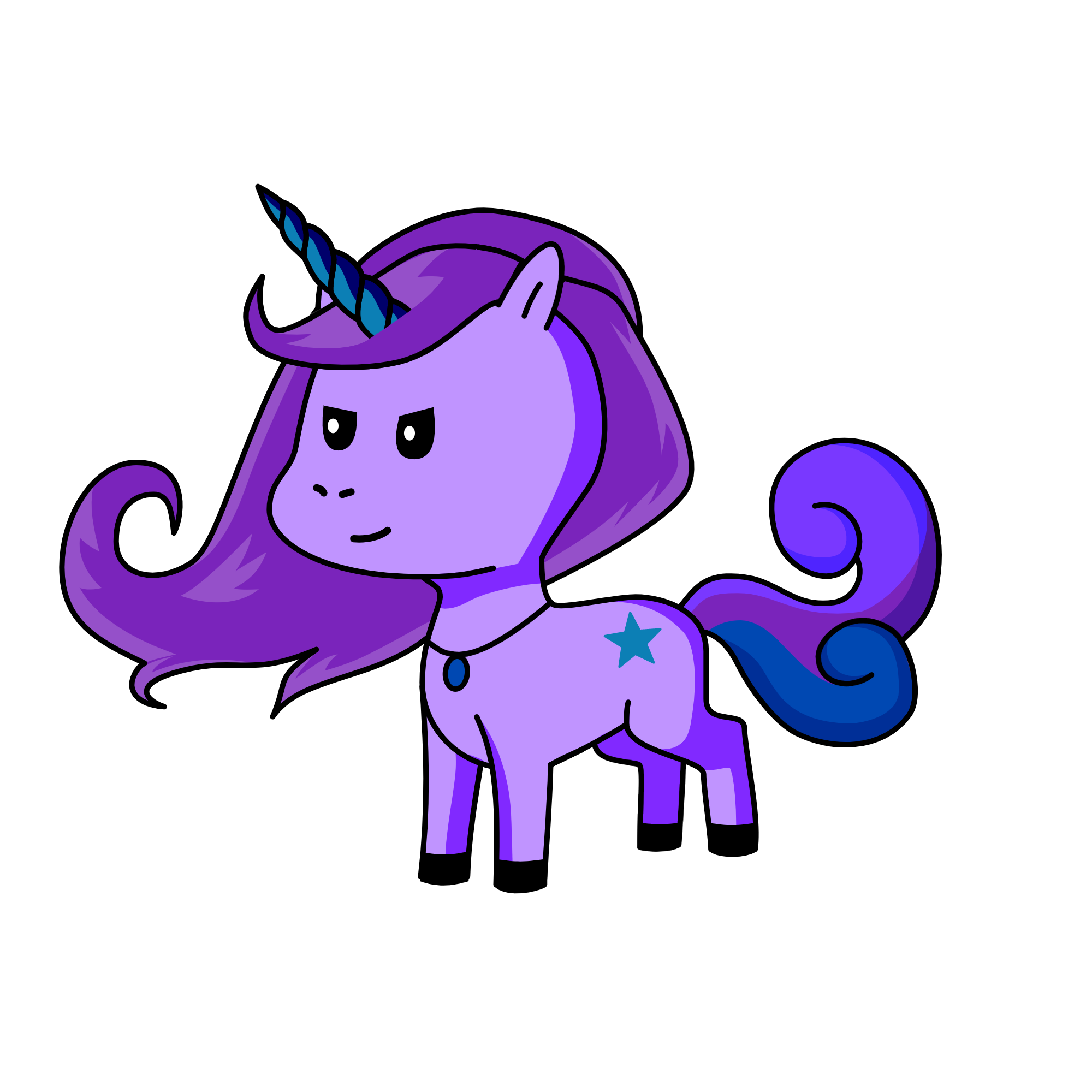 Twilight, the unicorn