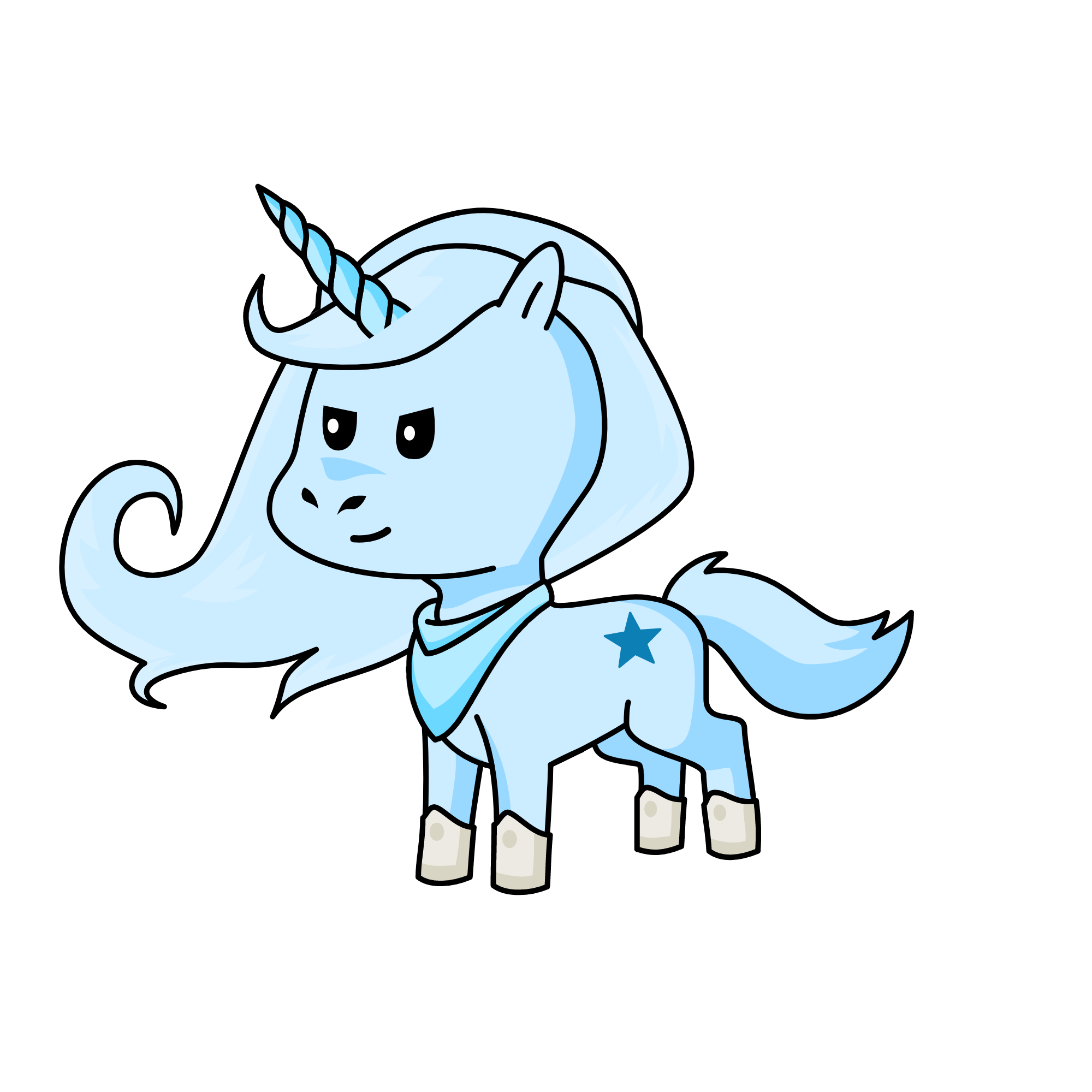 Noelle, the unicorn