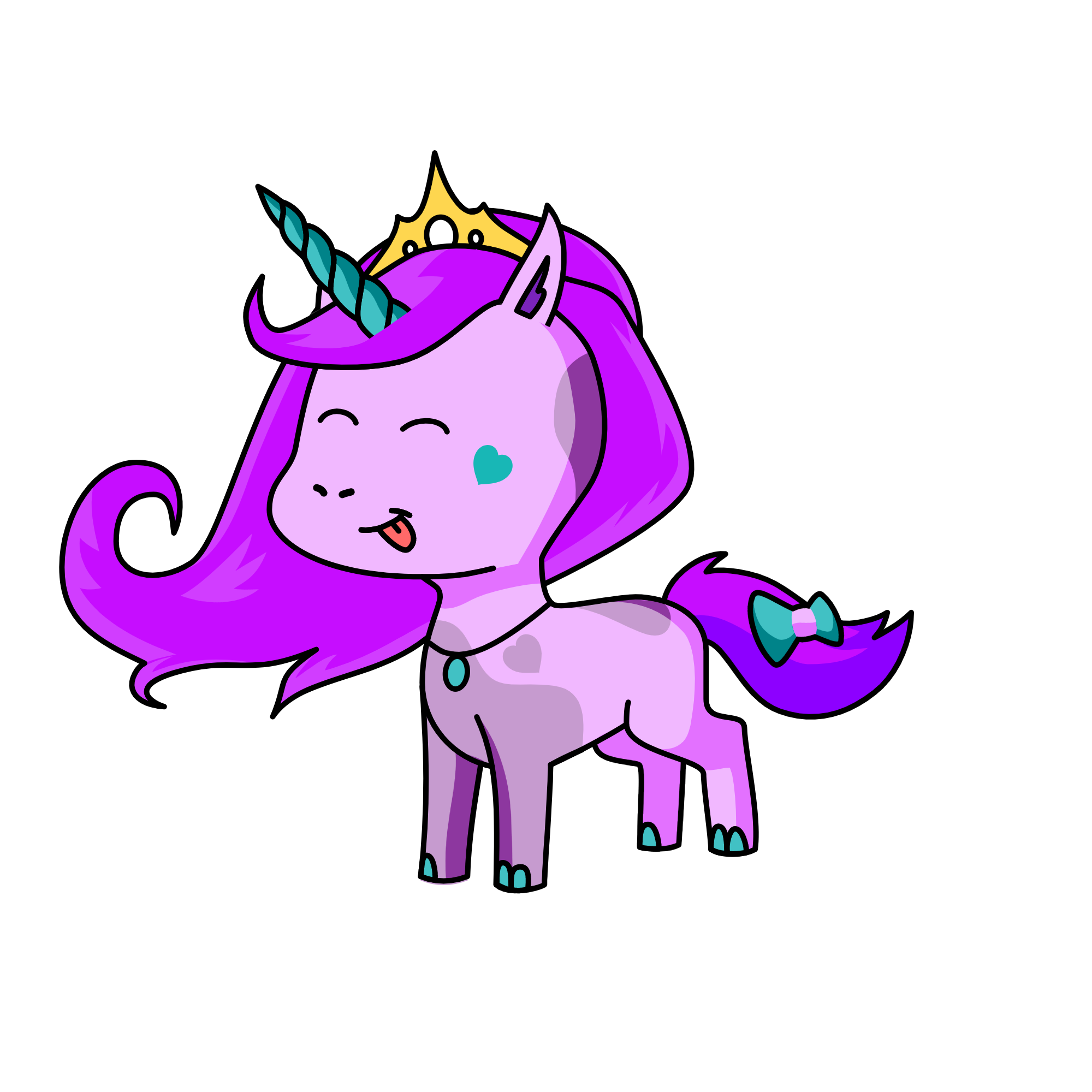 galaxella, the unicorn