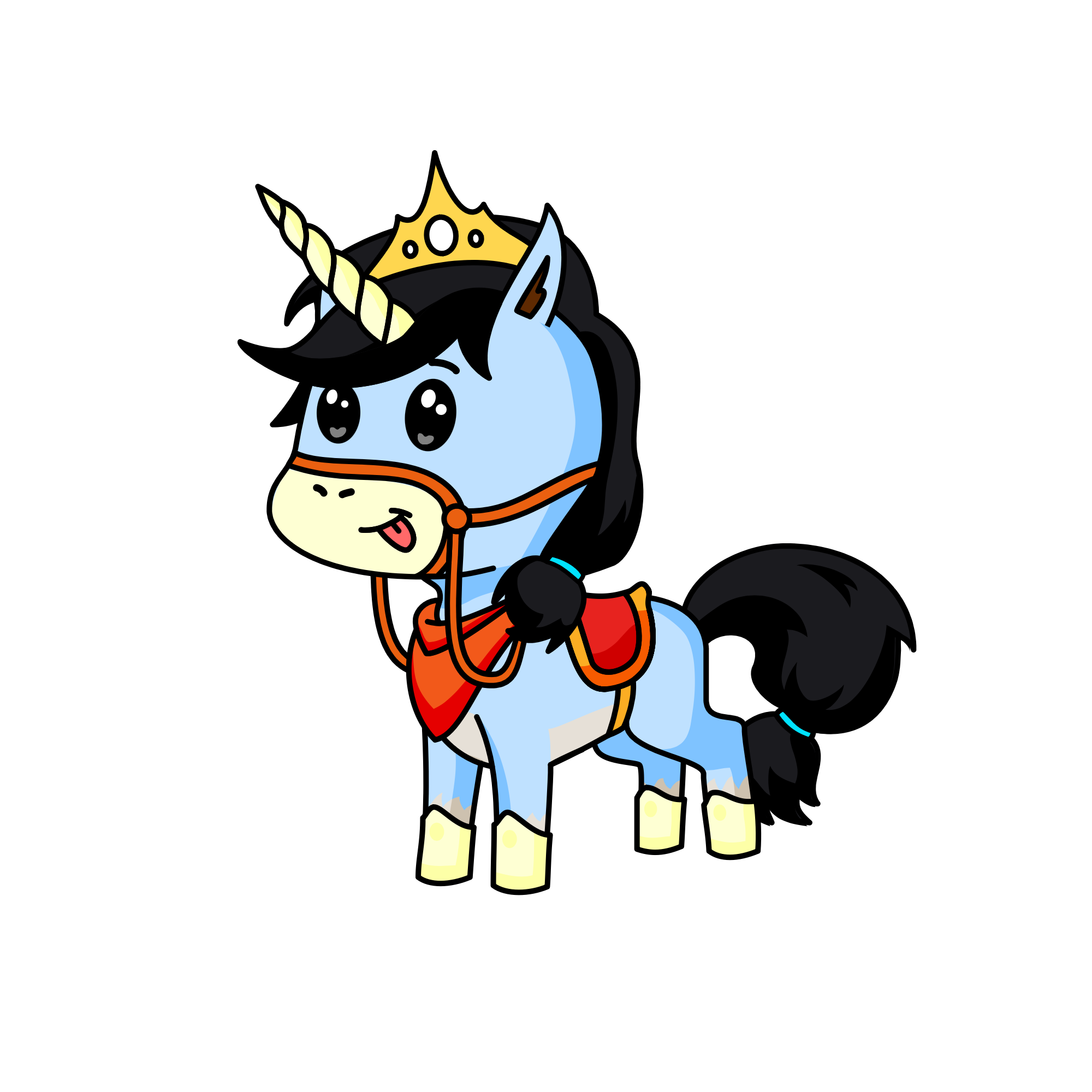 Corni, the unicorn
