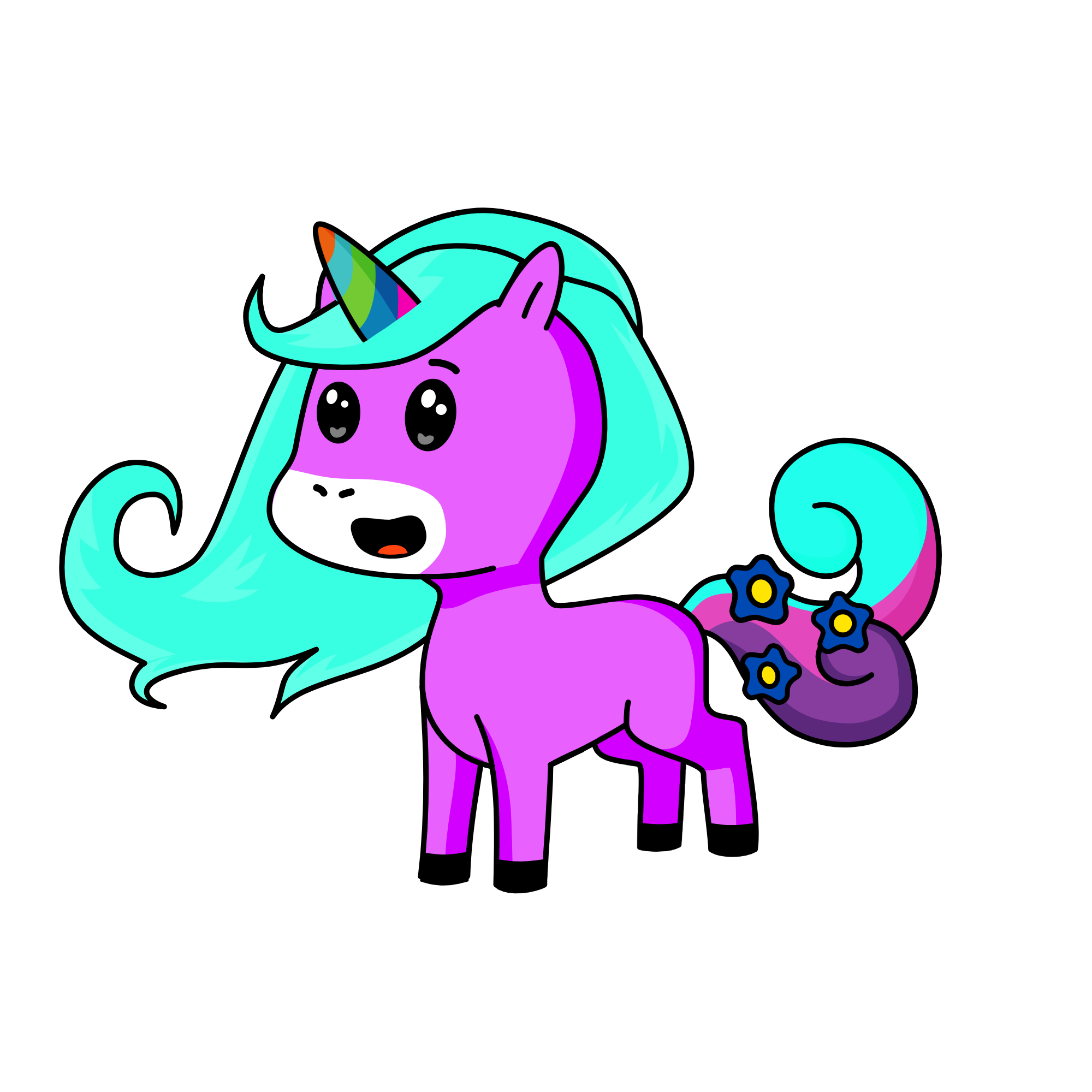 Sparkle, the unicorn