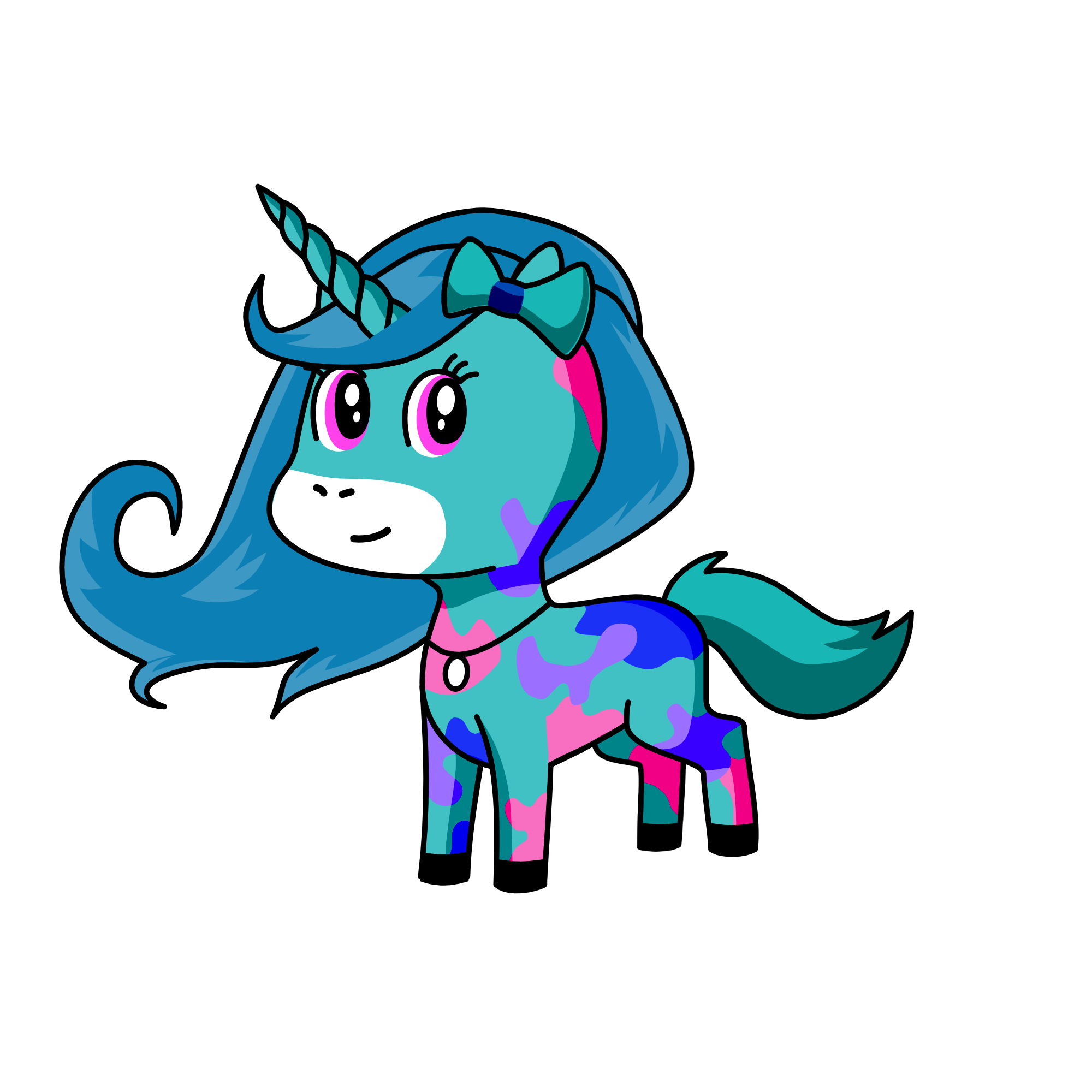 Sky, the unicorn