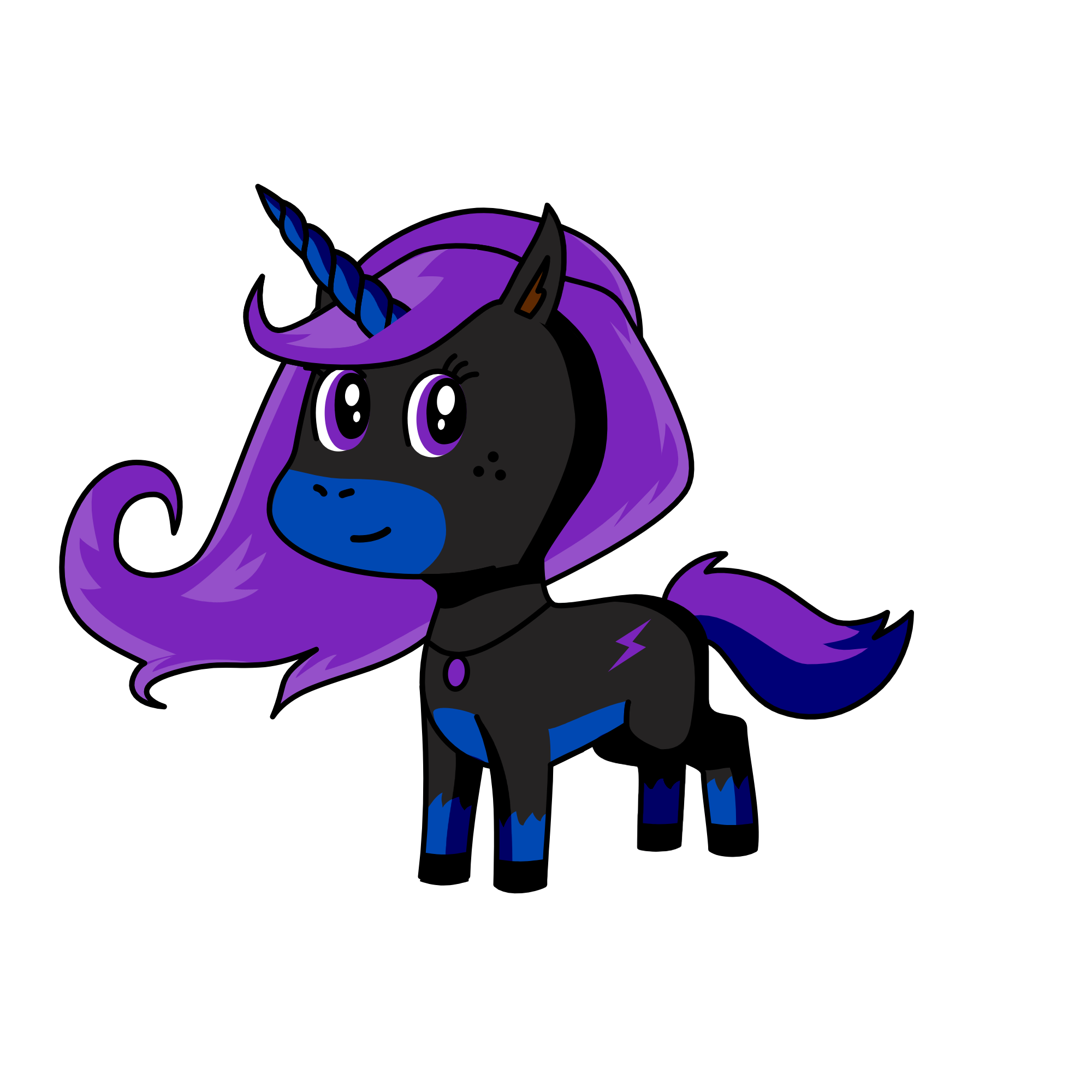 frost fall, the unicorn