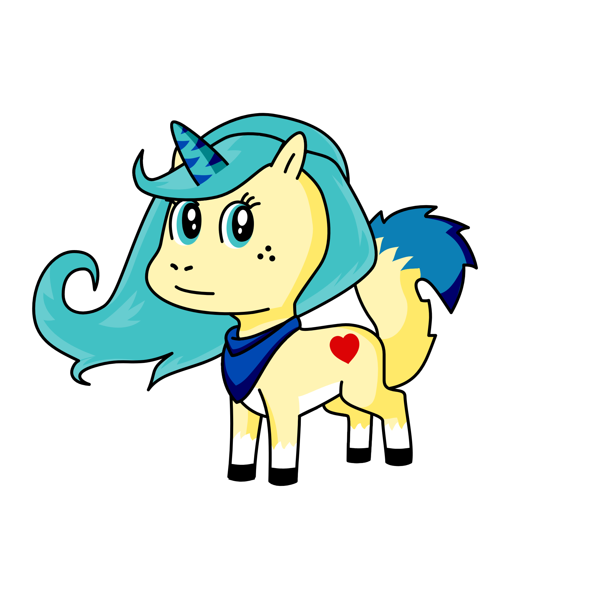 bb, the unicorn