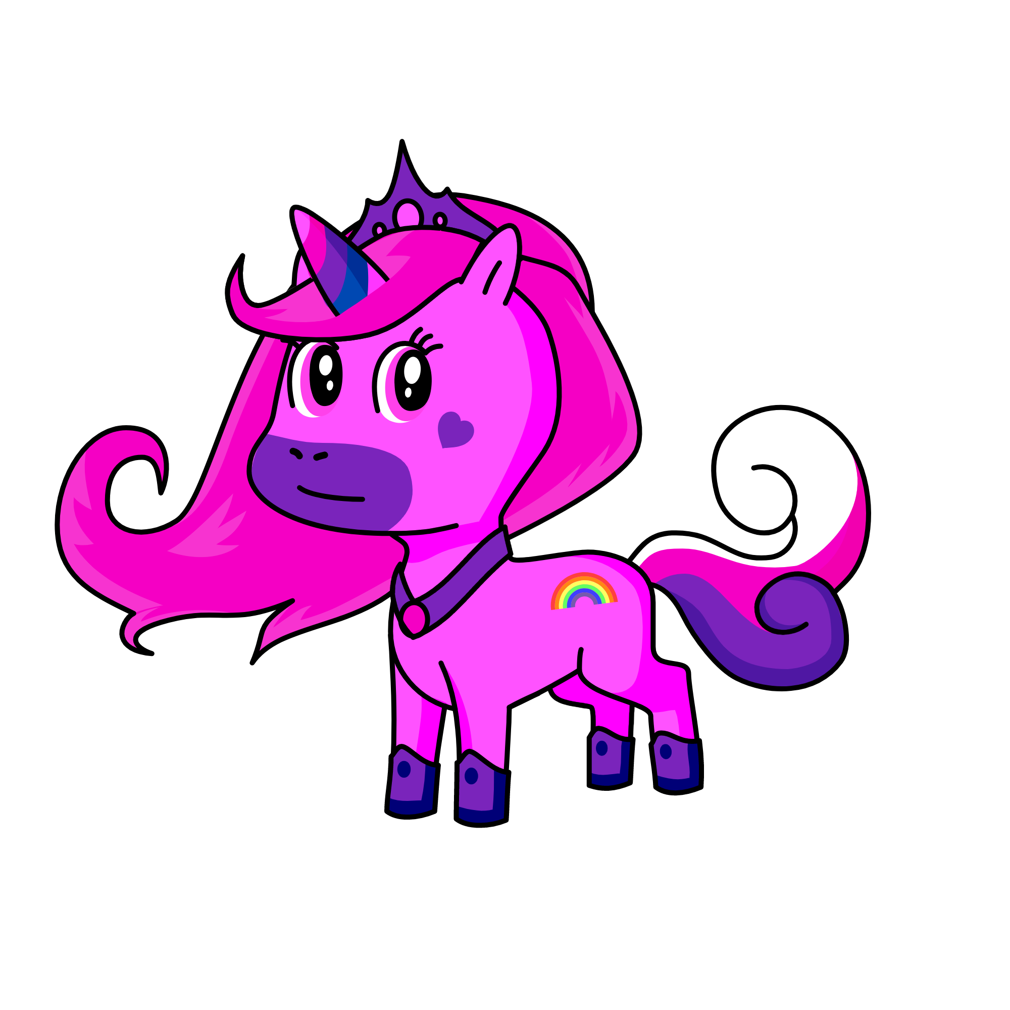 Unicorny, the unicorn