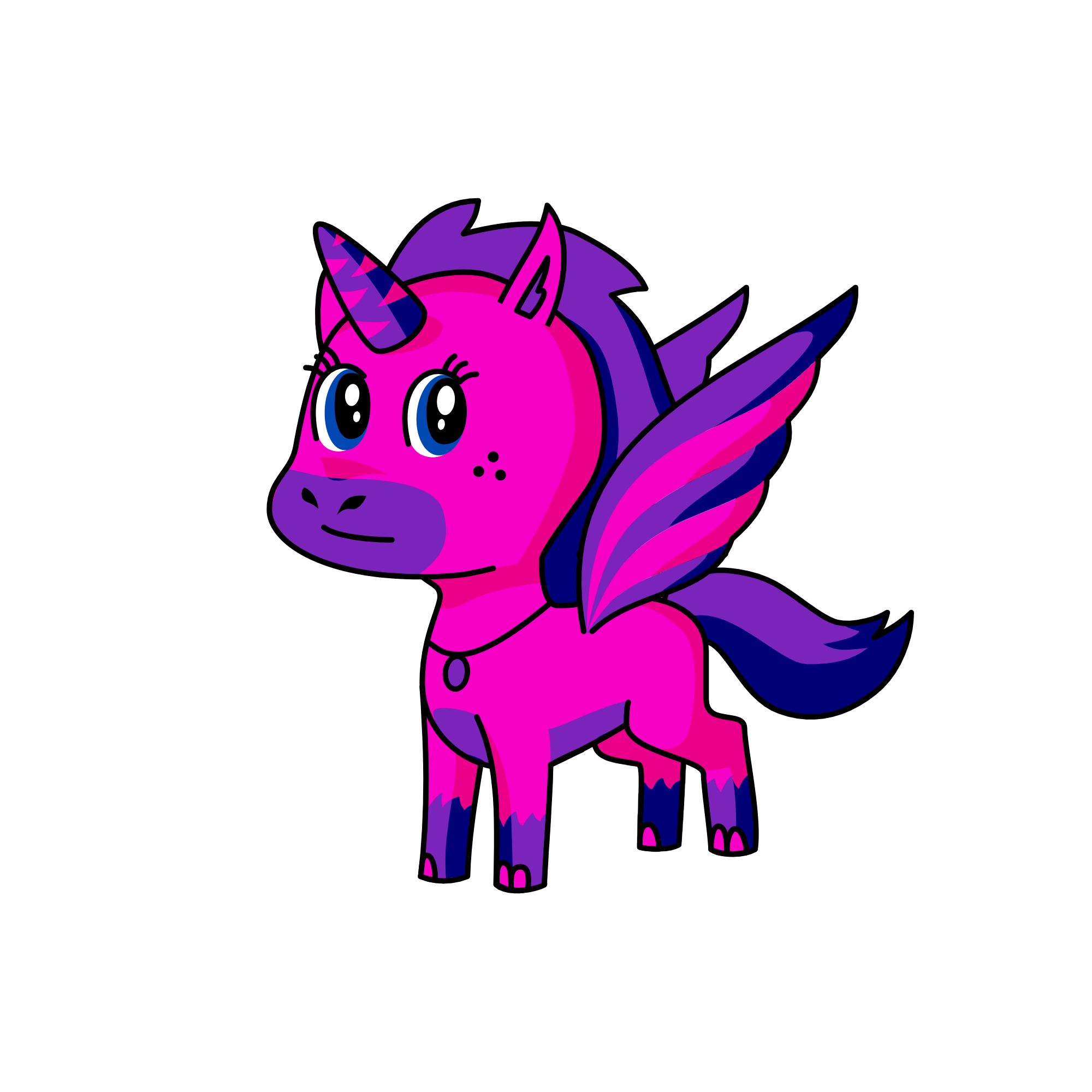 candy wing, the unicorn