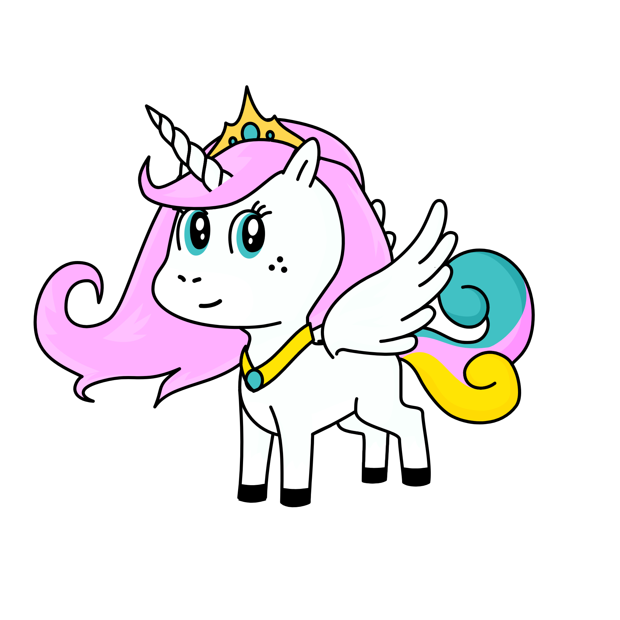 GÜNEŞ, the unicorn