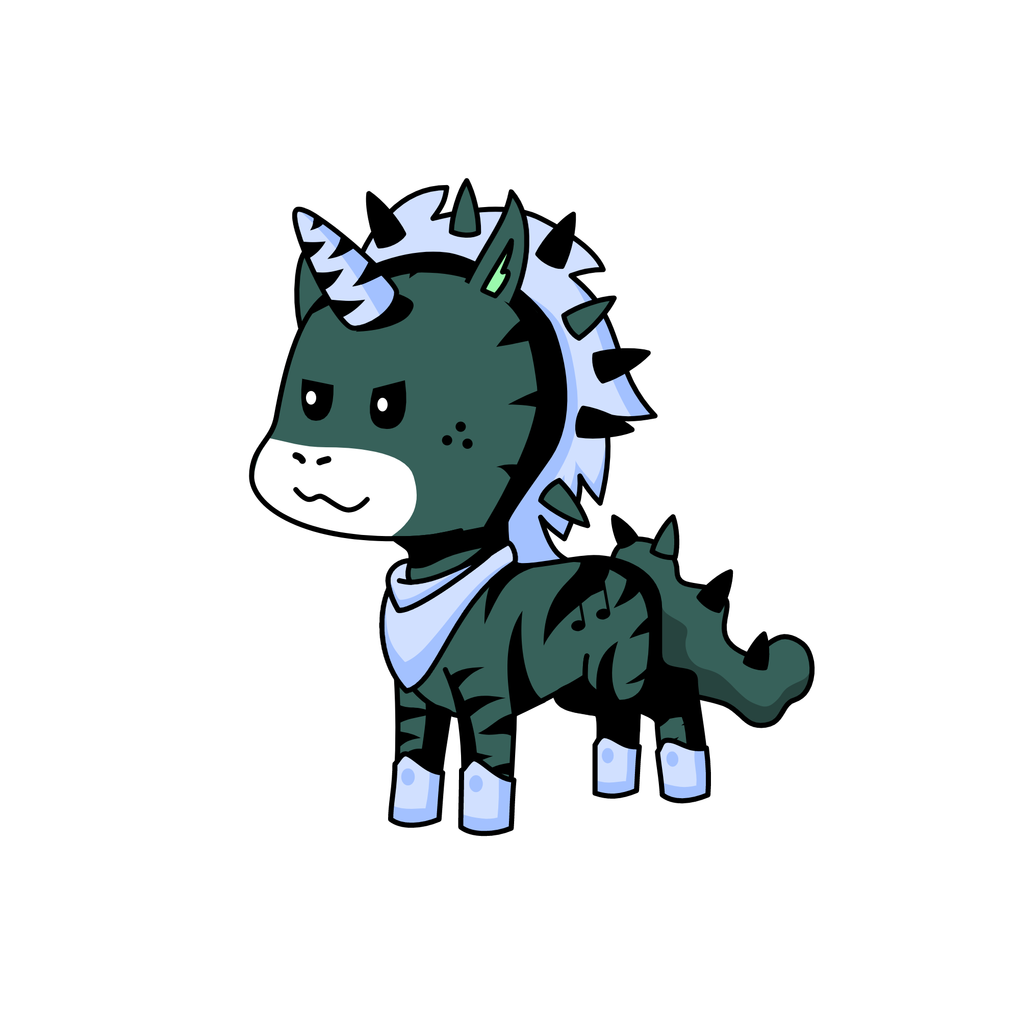 Light, the unicorn