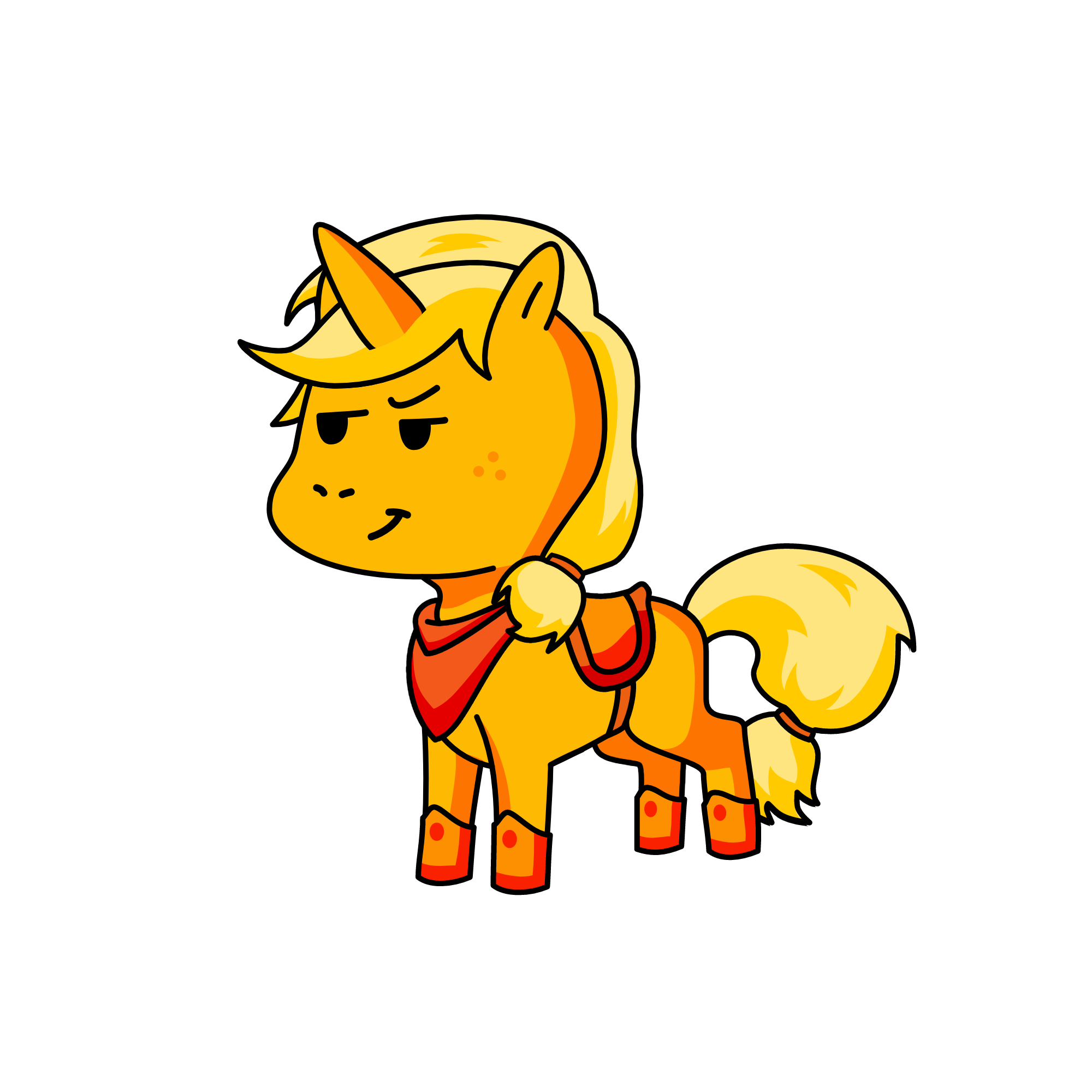 AppleJack, the unicorn