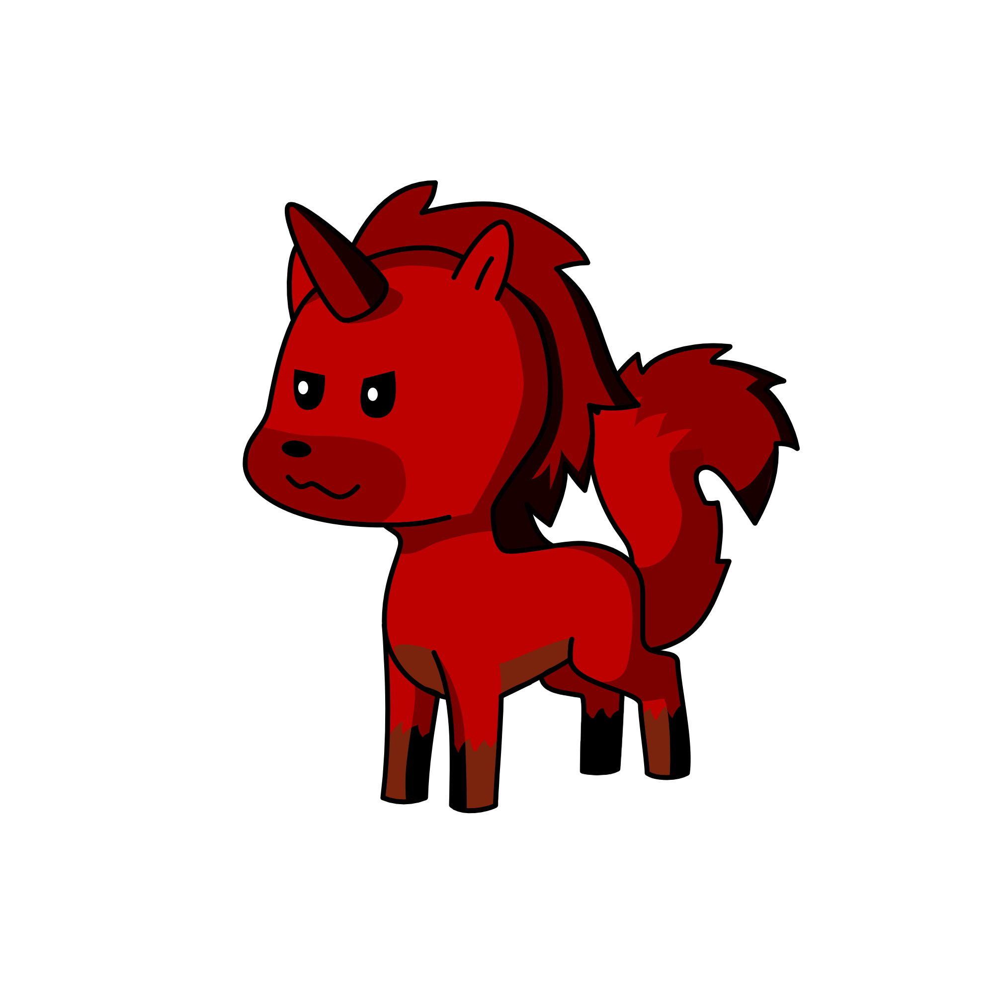Foxy, the unicorn