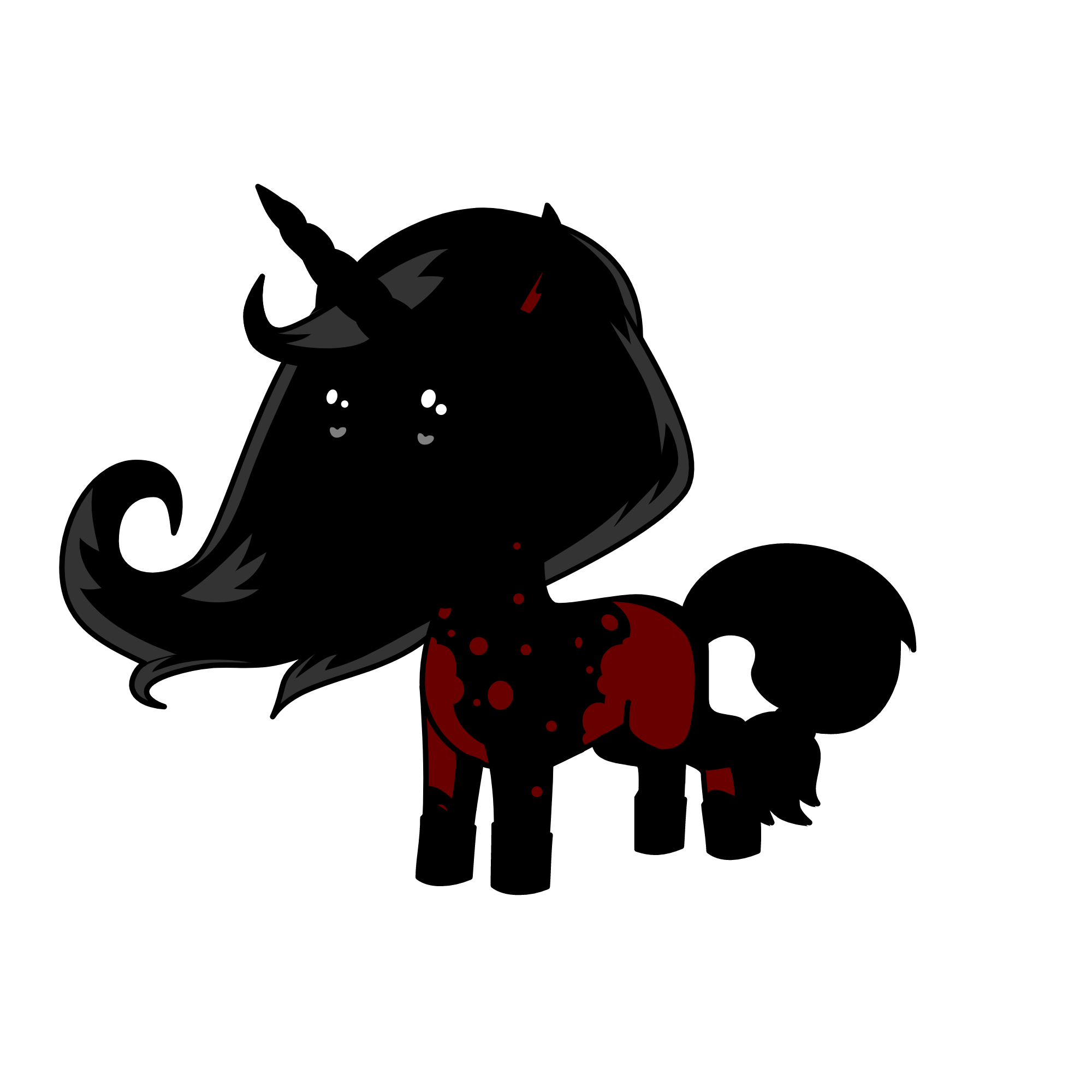 Darkness, the unicorn