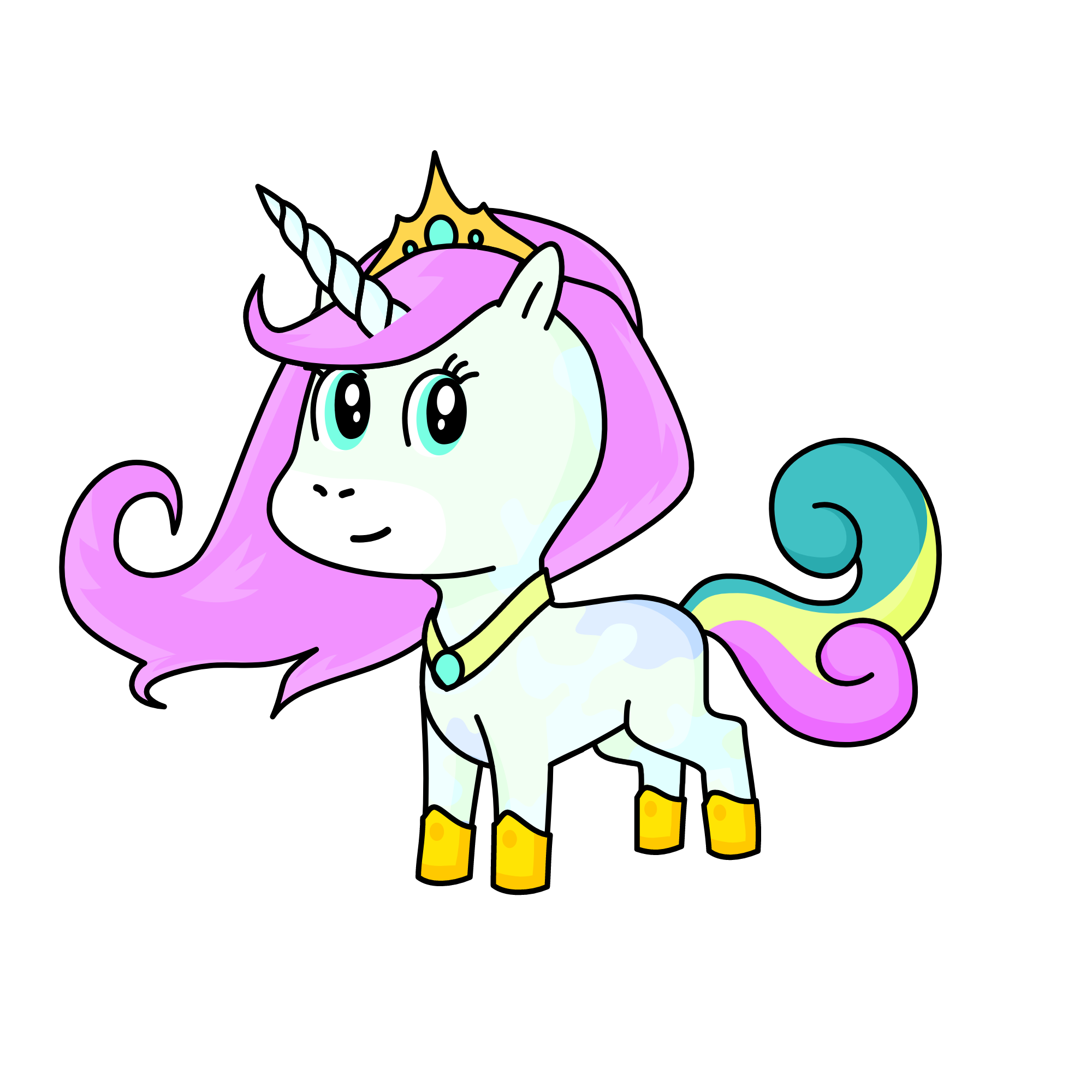 Princess Celestia, the unicorn