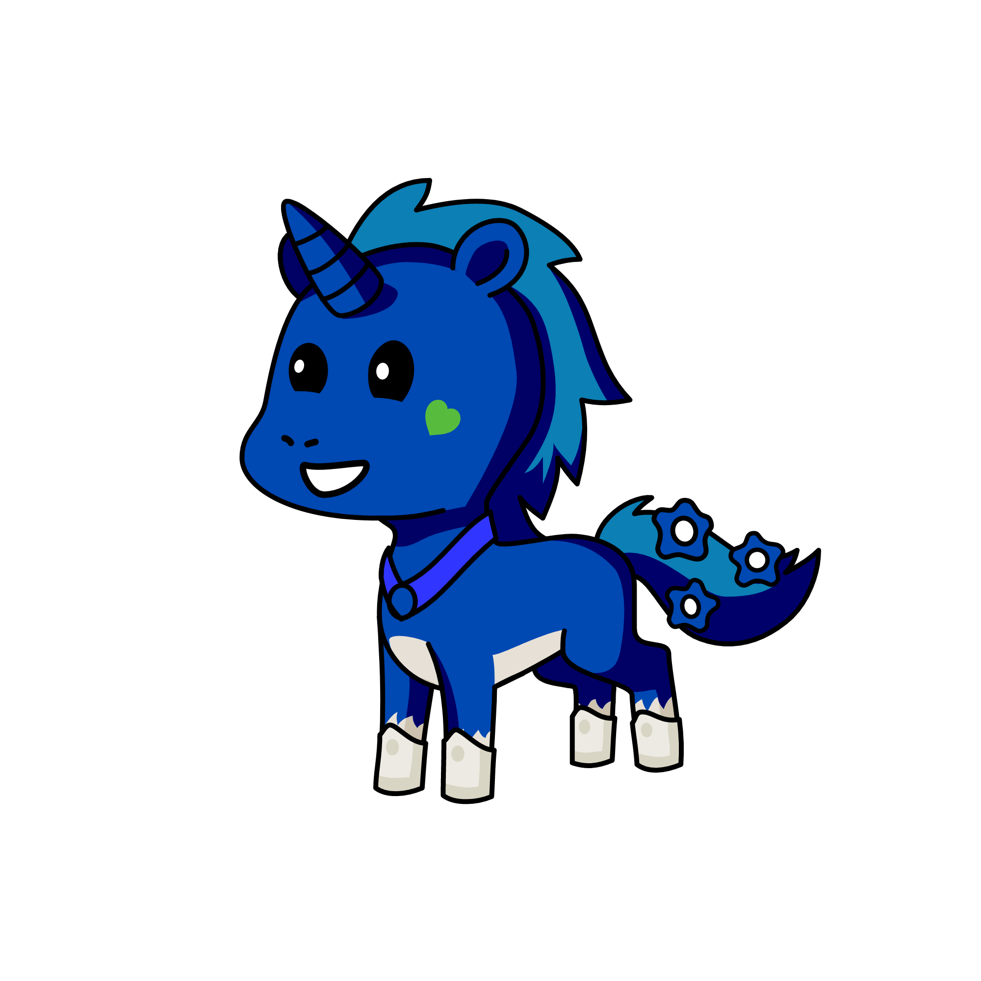 dum dum, the unicorn