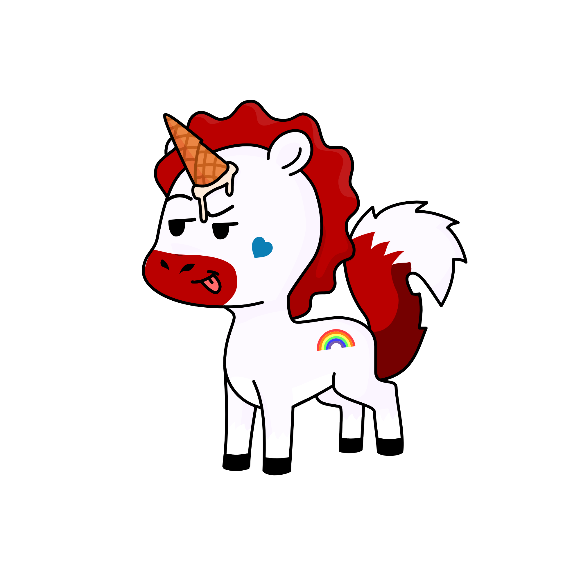 ice cream uni, the unicorn