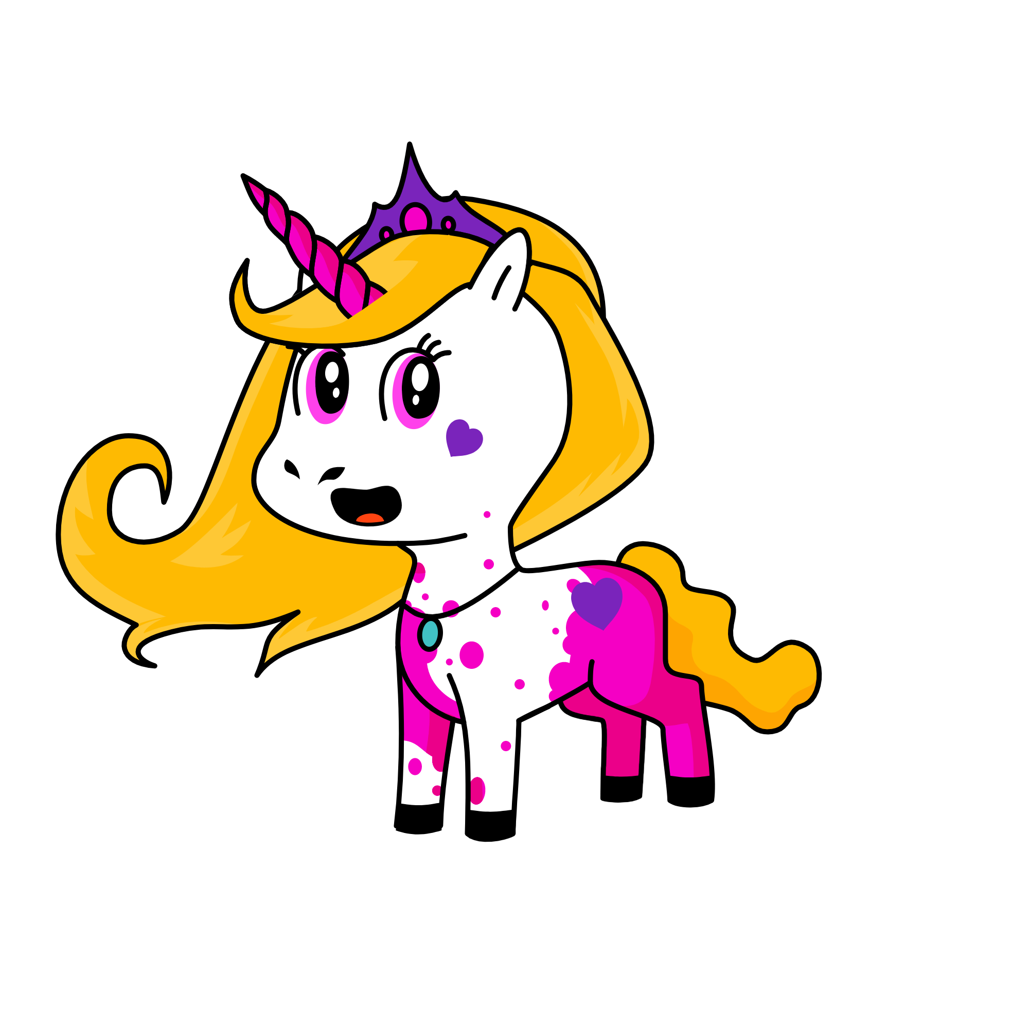 Izzy, the unicorn