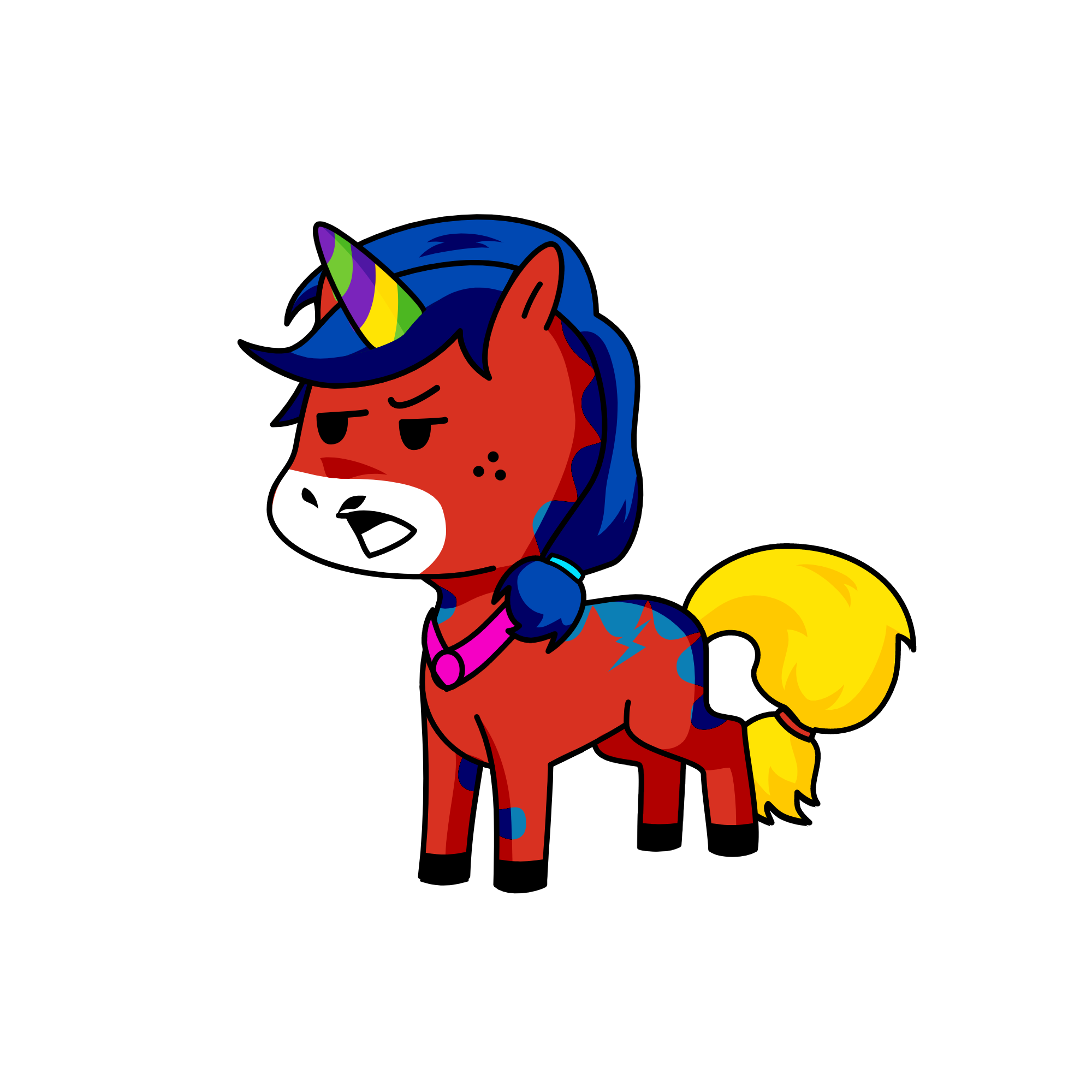 Ella the Unicorn, the unicorn