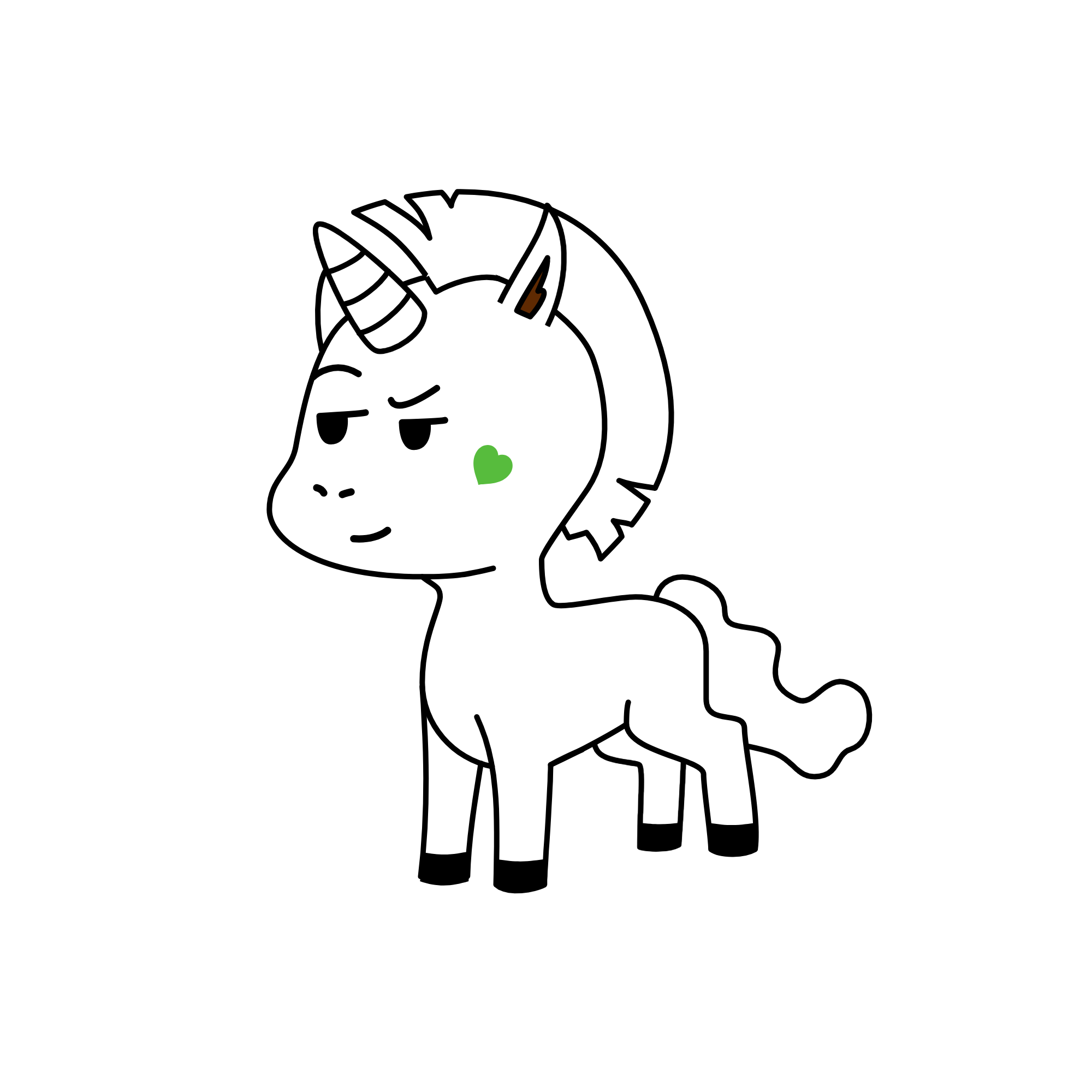 plop, the unicorn