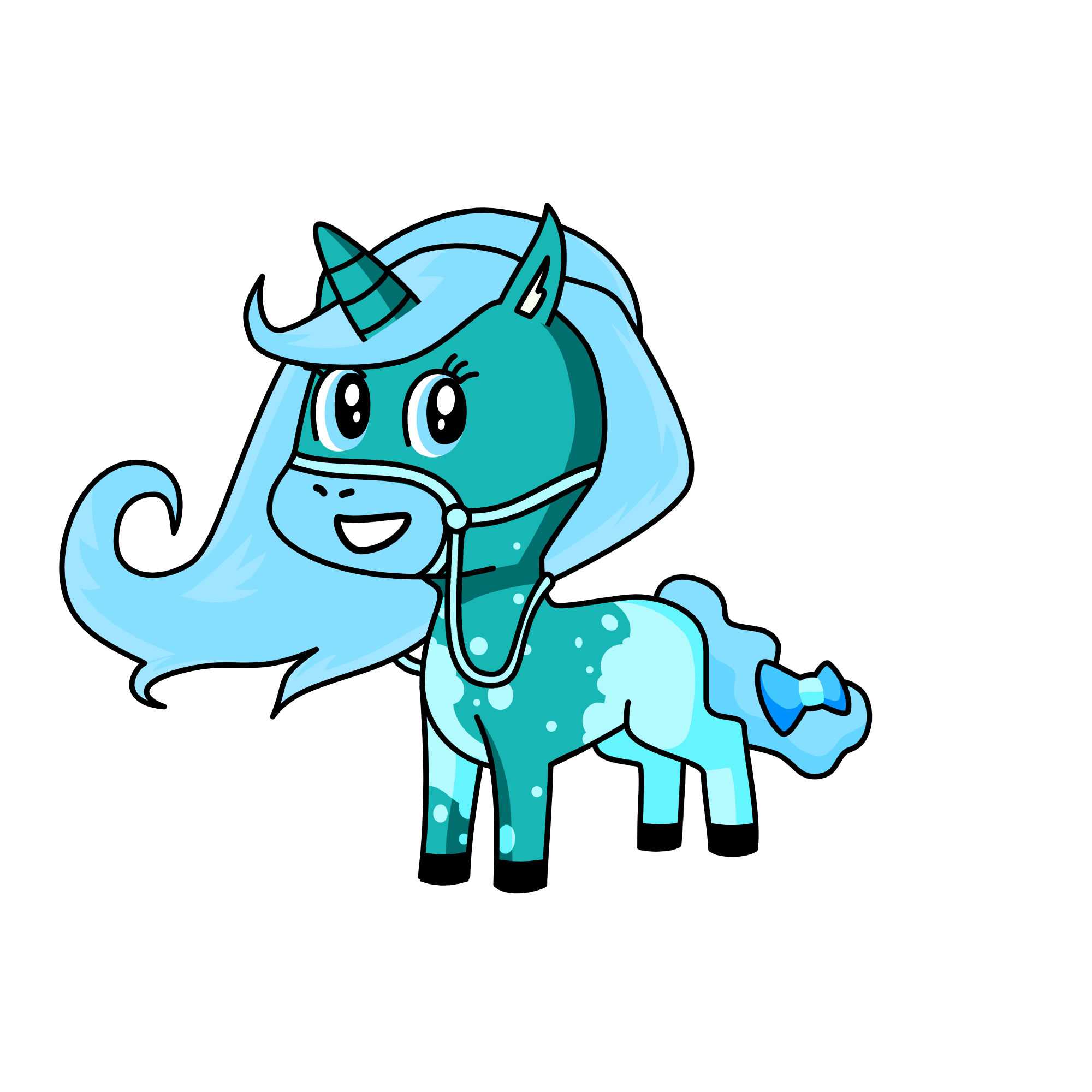 Sea Mist, the unicorn