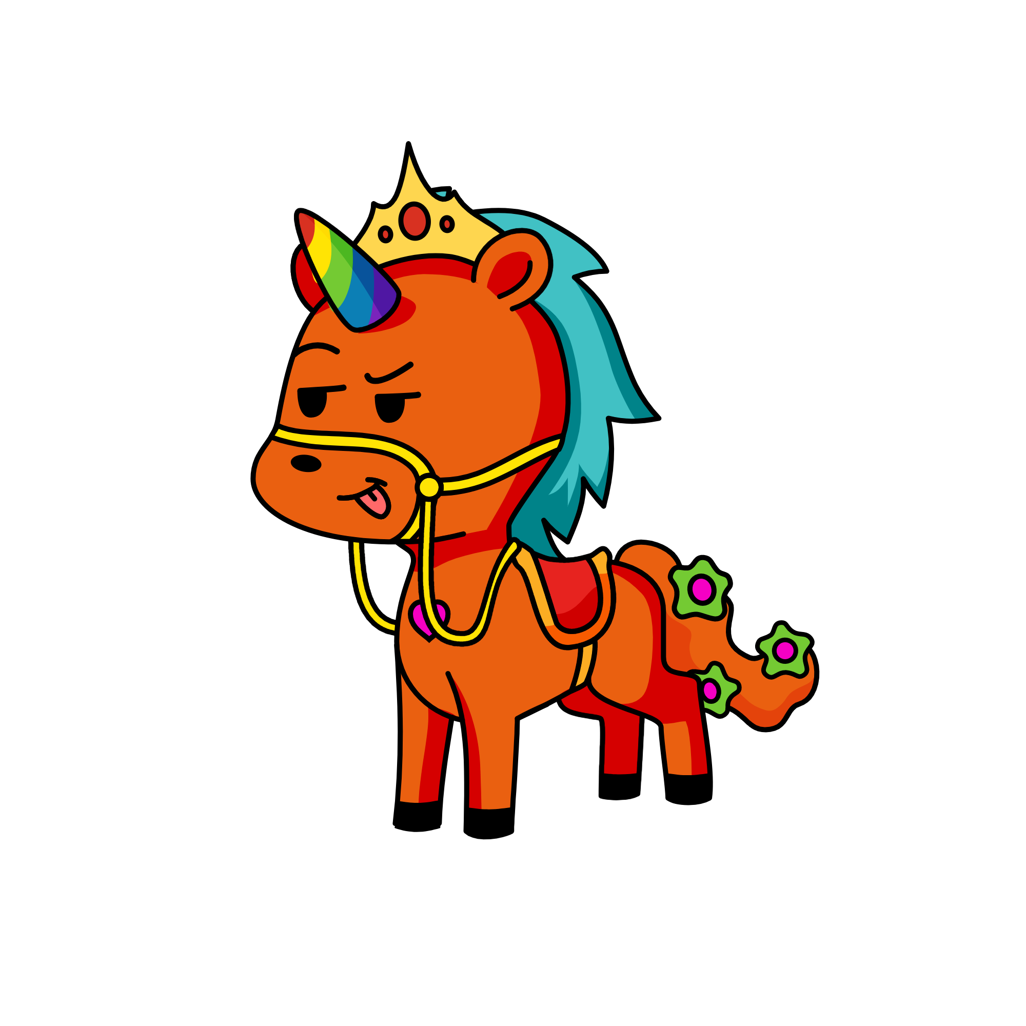 giena, the unicorn
