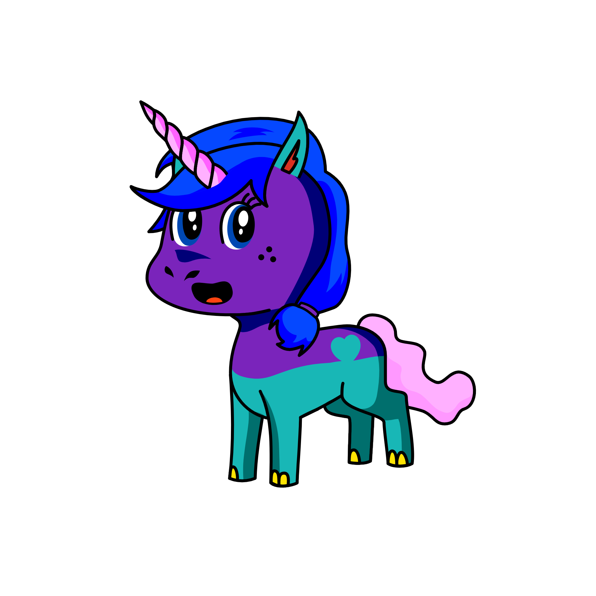 CUTE, the unicorn
