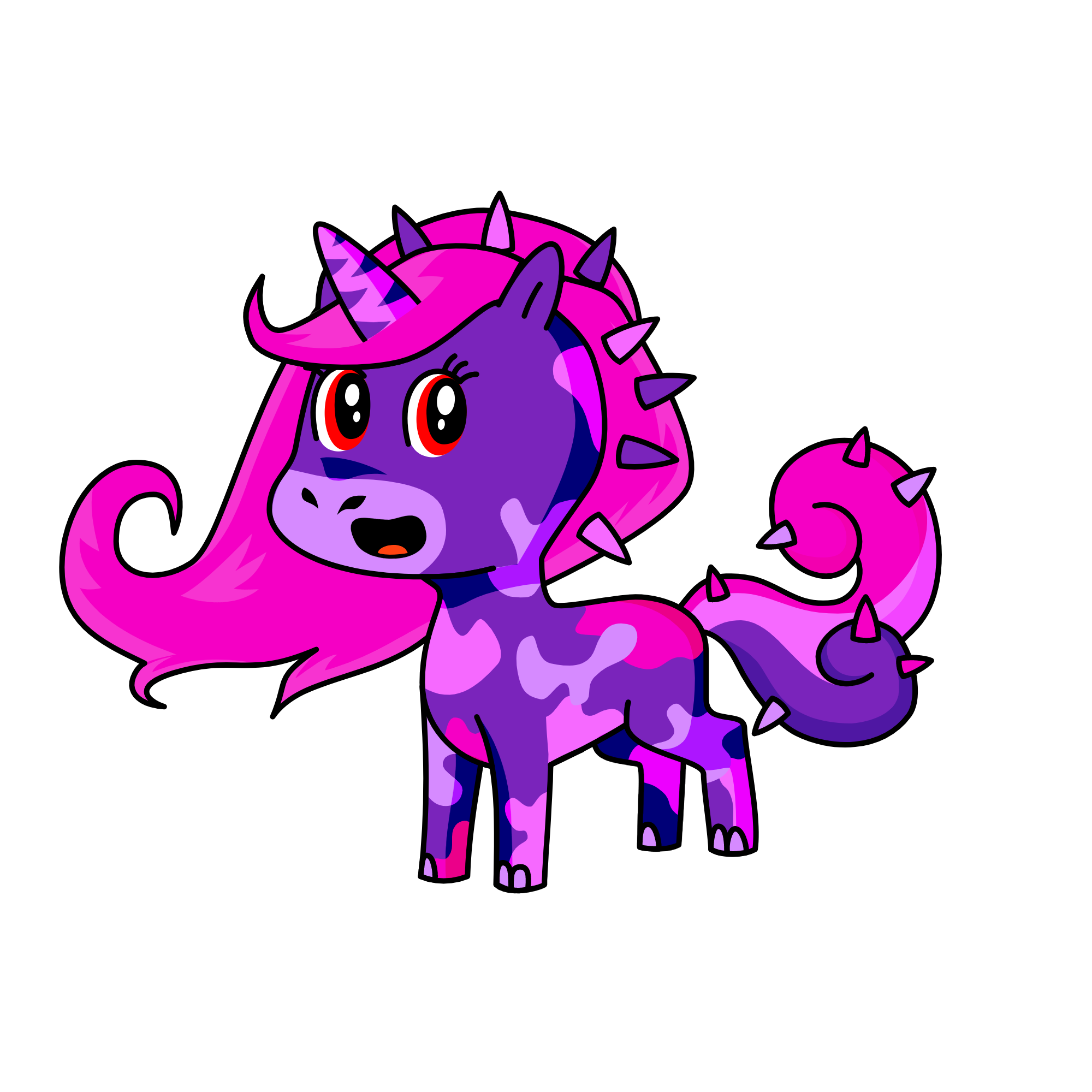 Moon, the unicorn