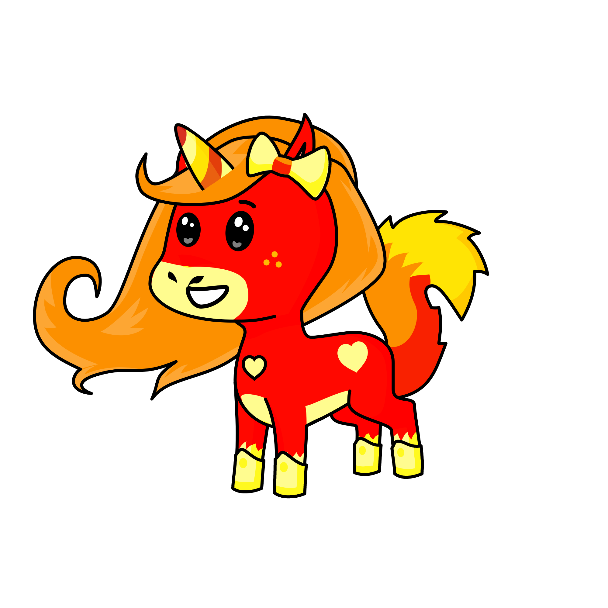 fire heart, the unicorn