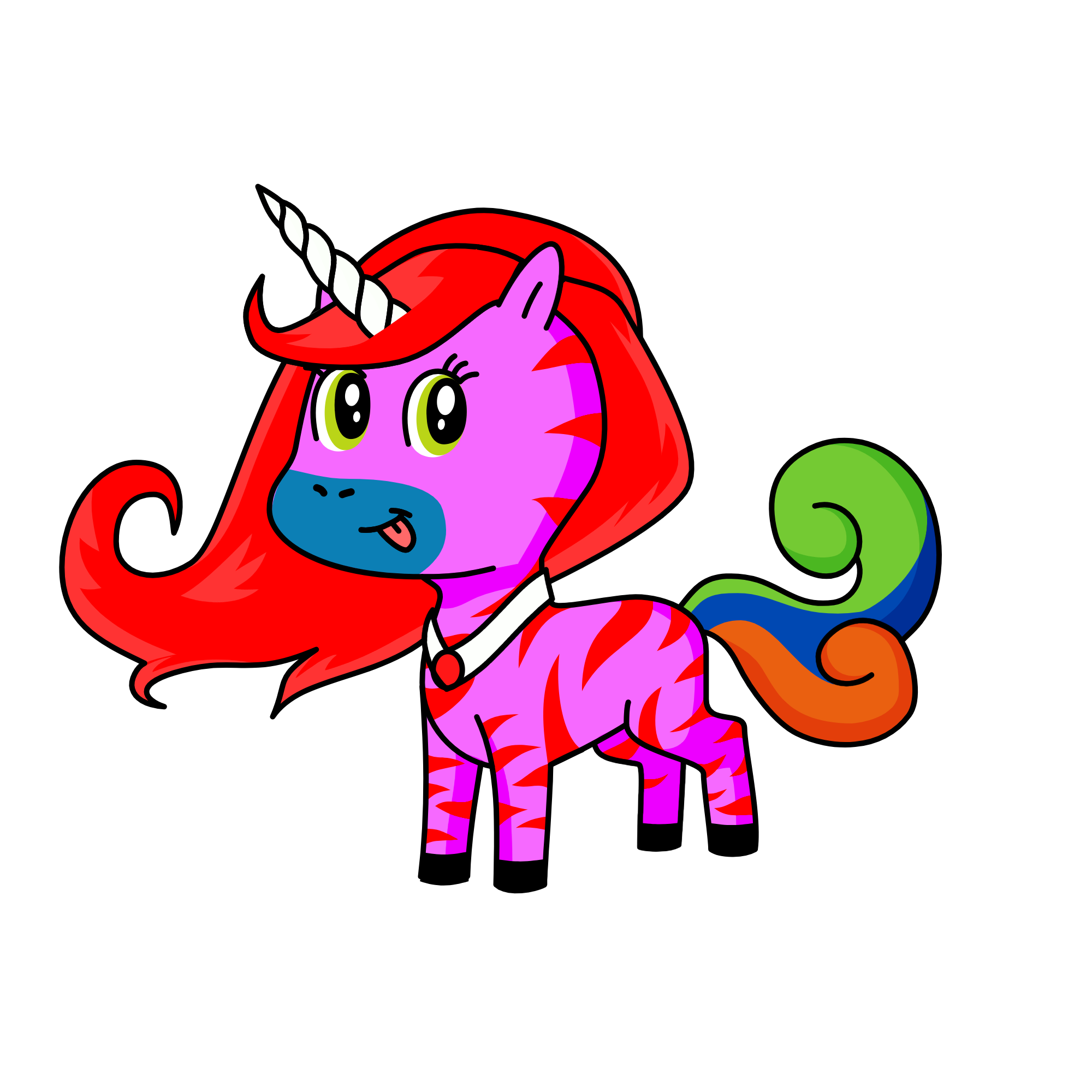 Moon, the unicorn