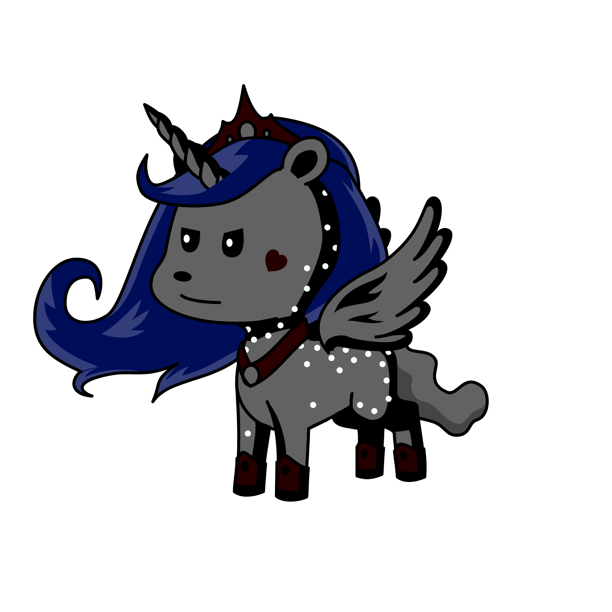 Luna, the unicorn