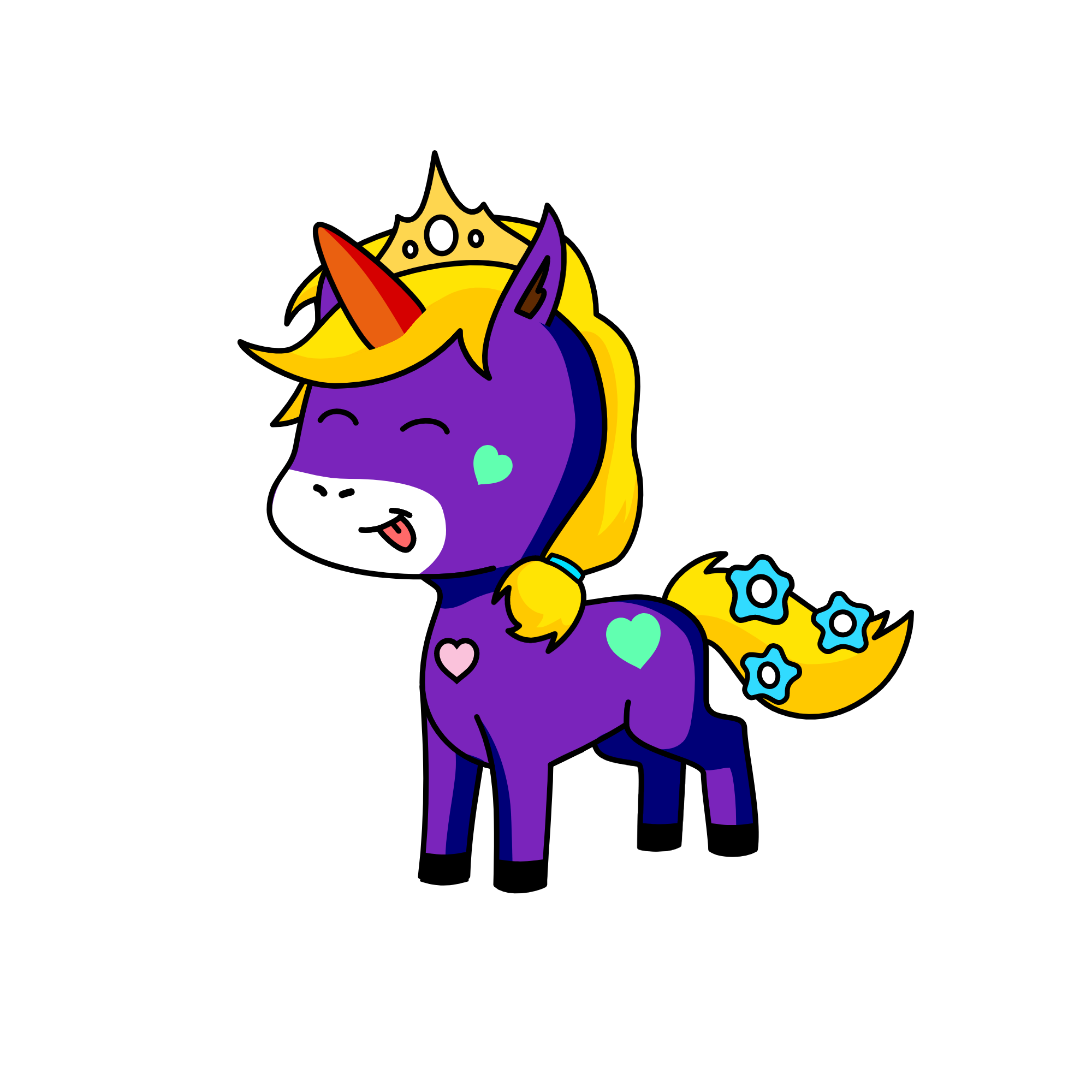 She doesn't deserve a name, the unicorn
