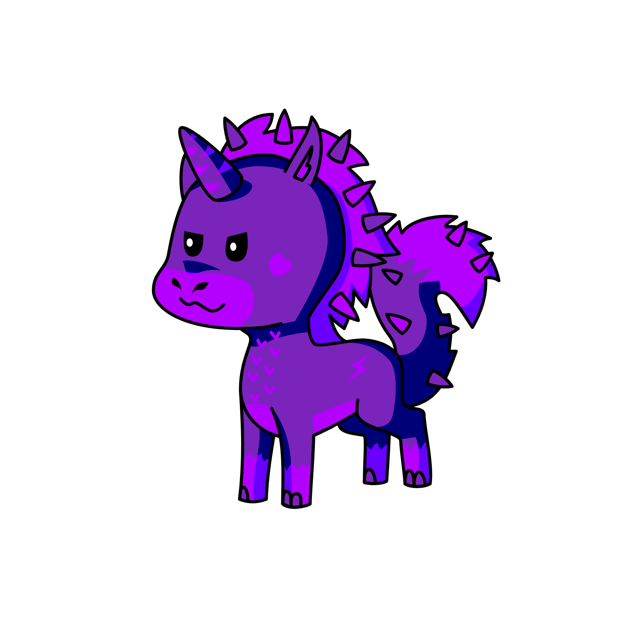 moon dust, the unicorn