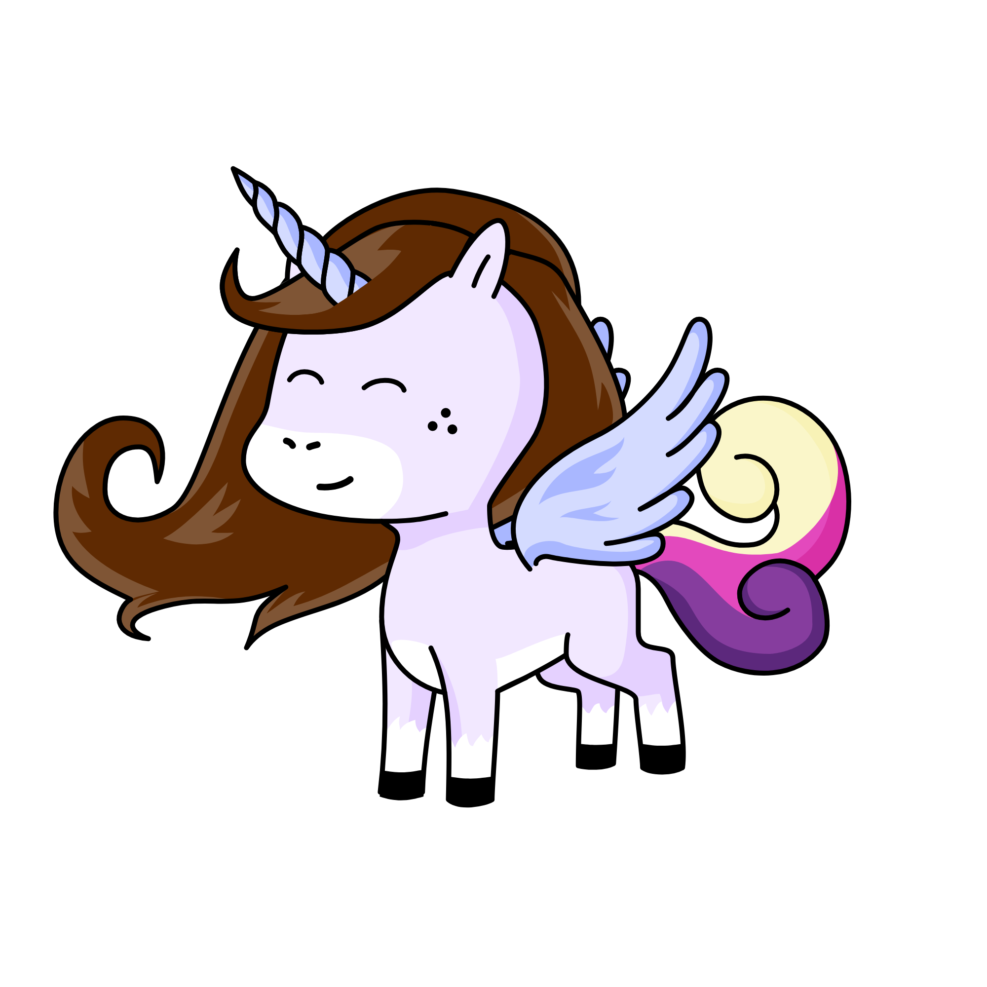 cat, the unicorn