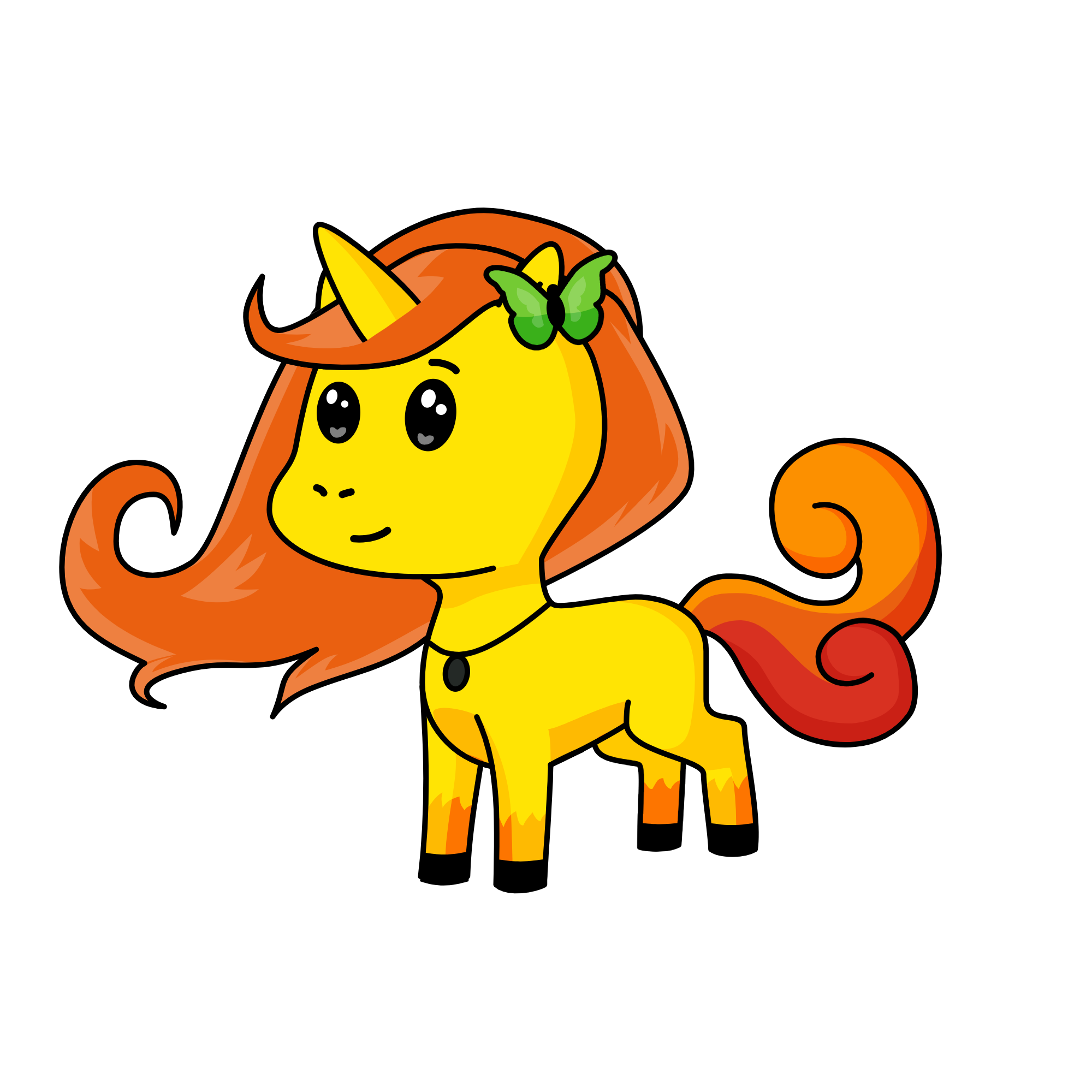 Sunset Shimmer, the unicorn