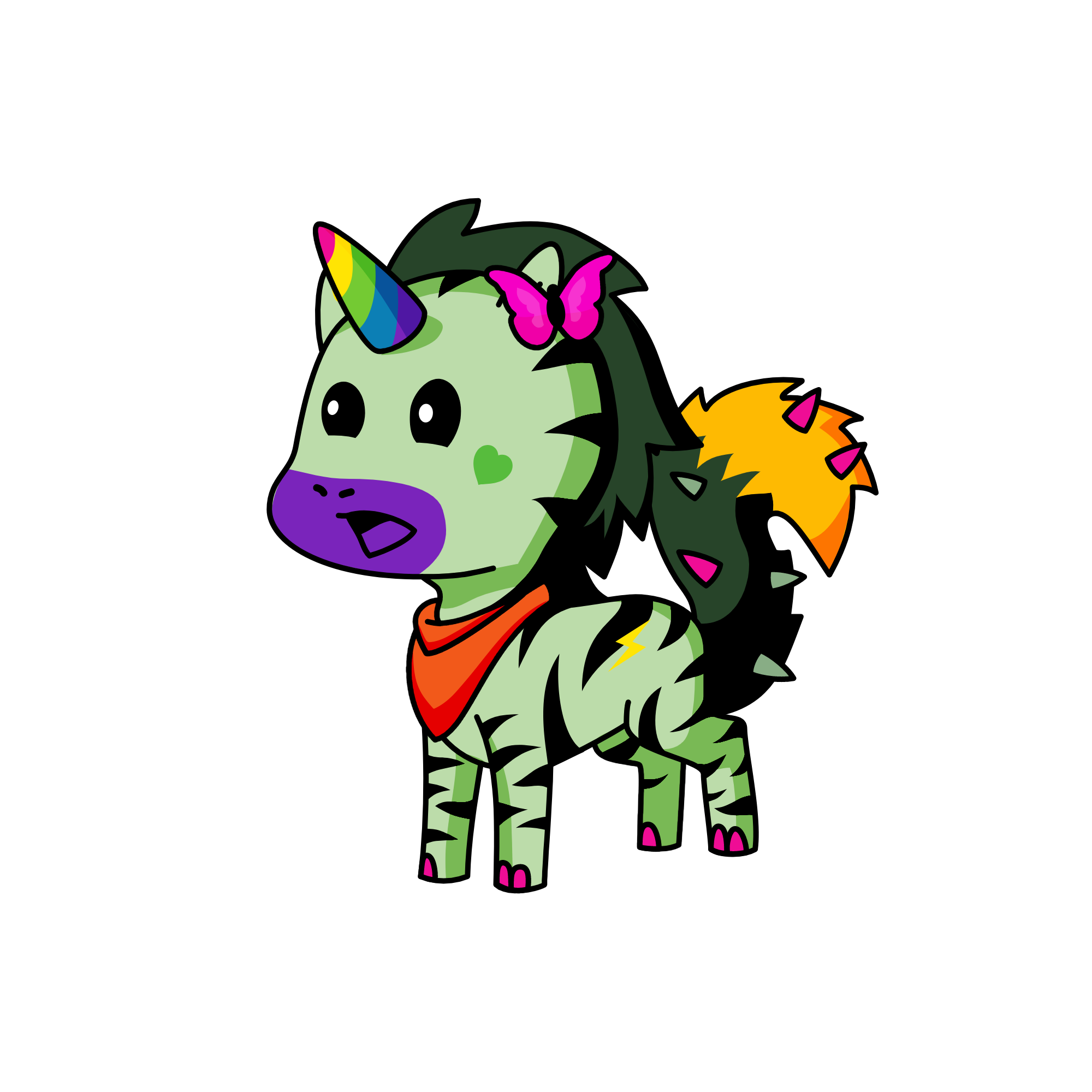 nighty, the unicorn