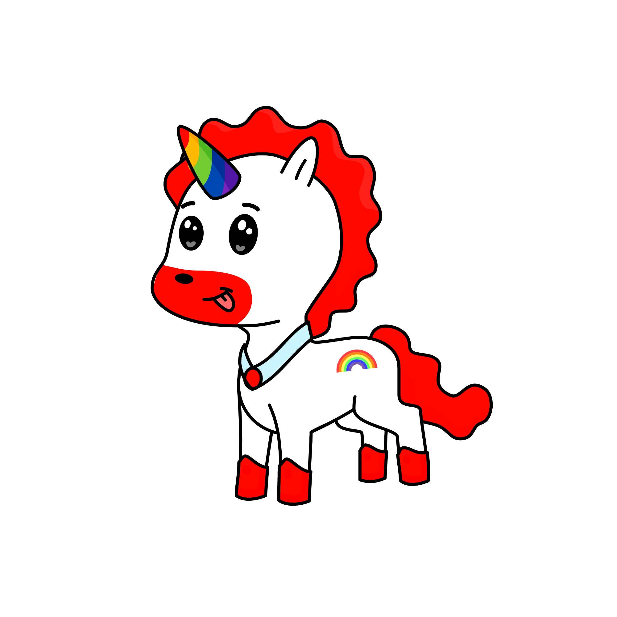 Uniclown, the unicorn