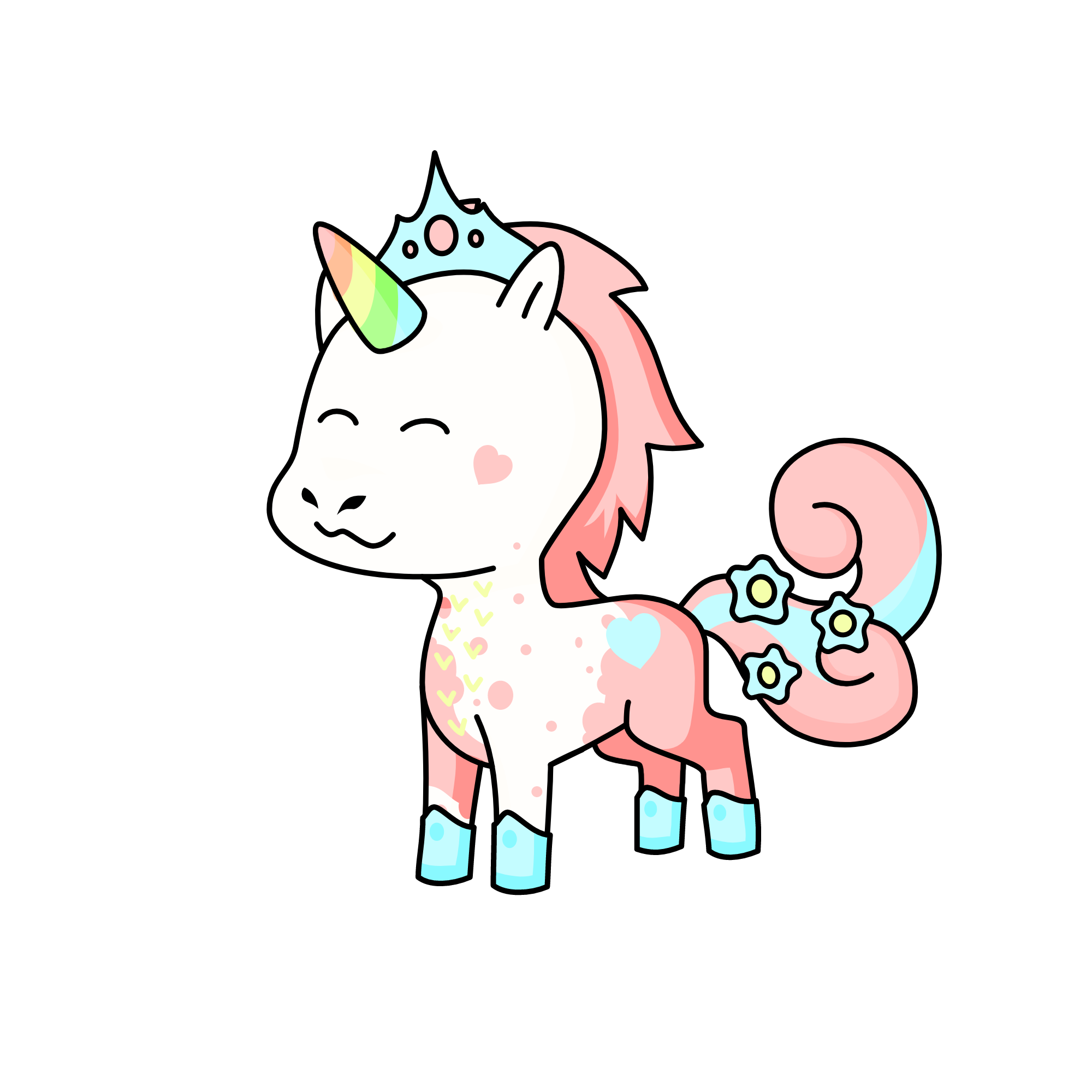 Heaven, the unicorn