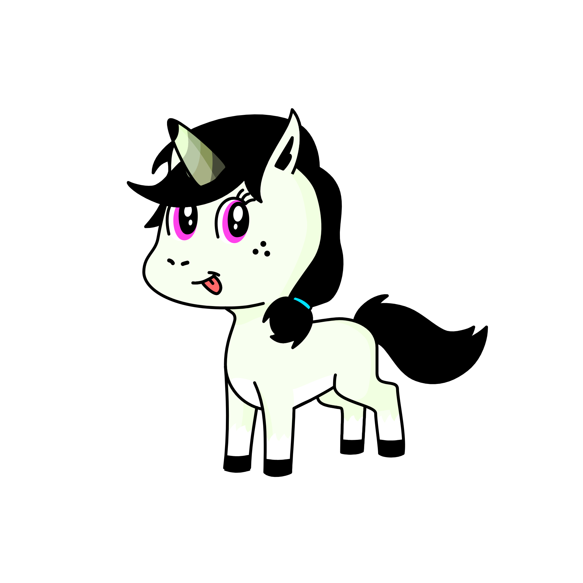 Moon, the unicorn