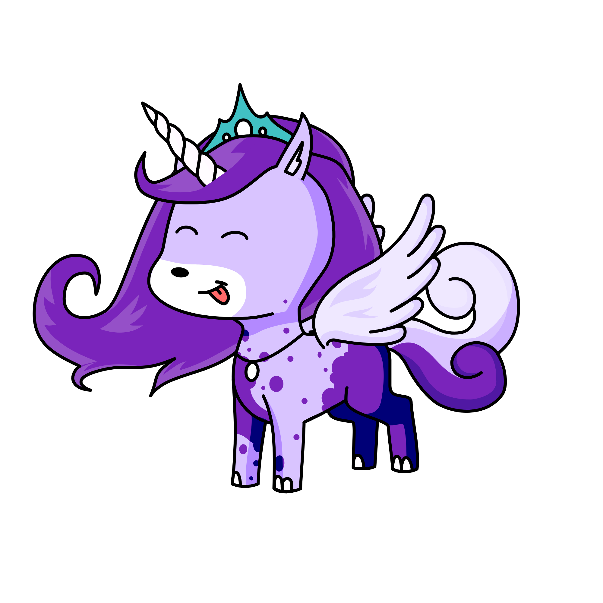 Queen_of_Winter, the unicorn
