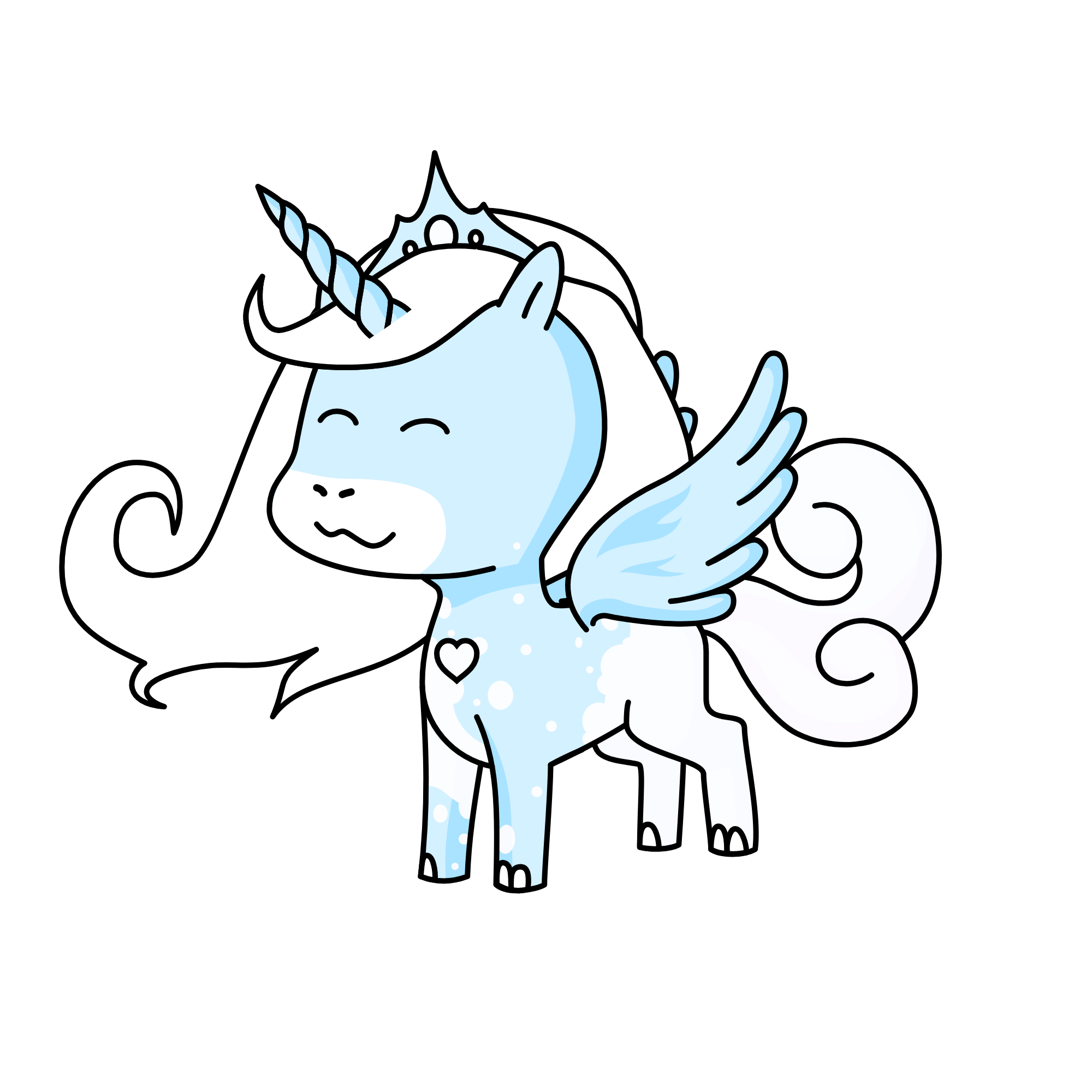 Cloud, the unicorn