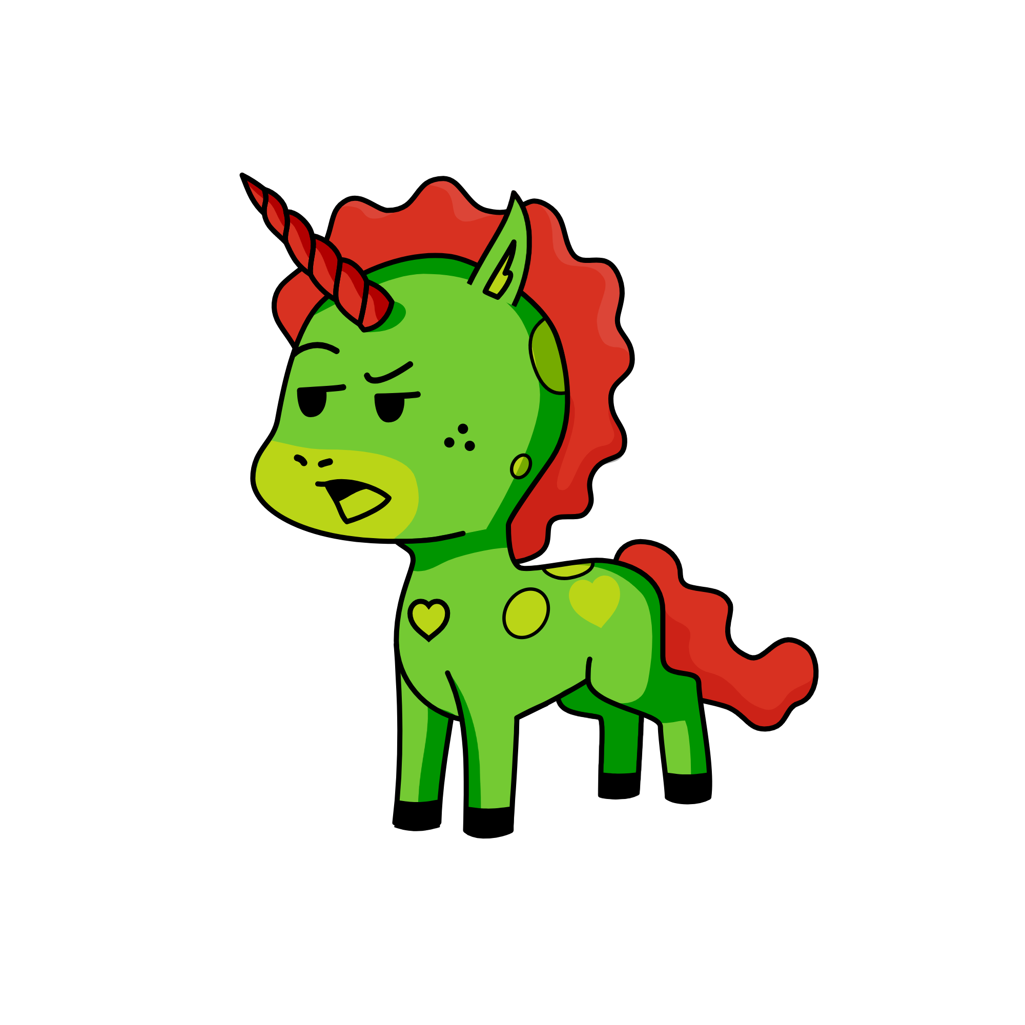 Moon, the unicorn