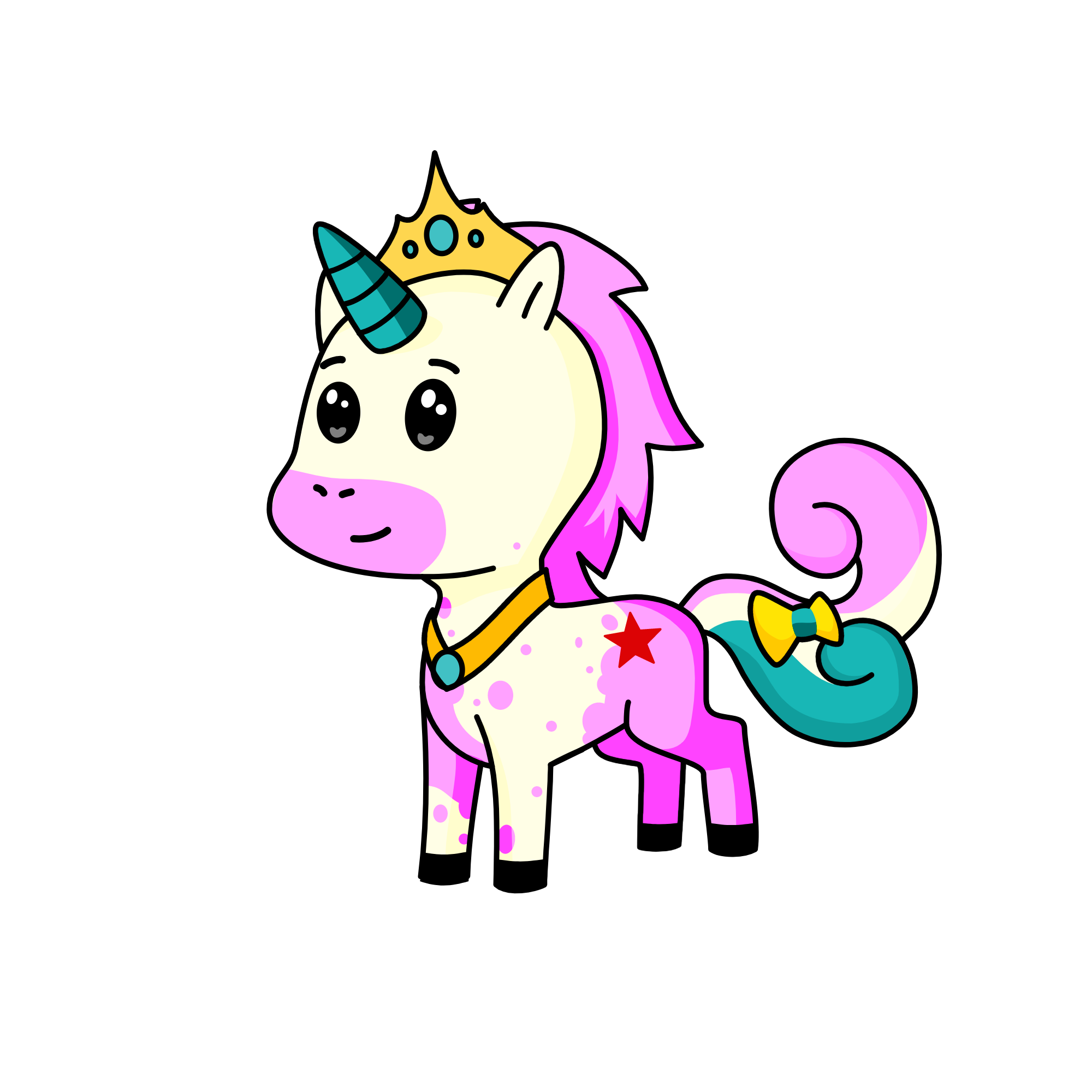 prinsess, the unicorn