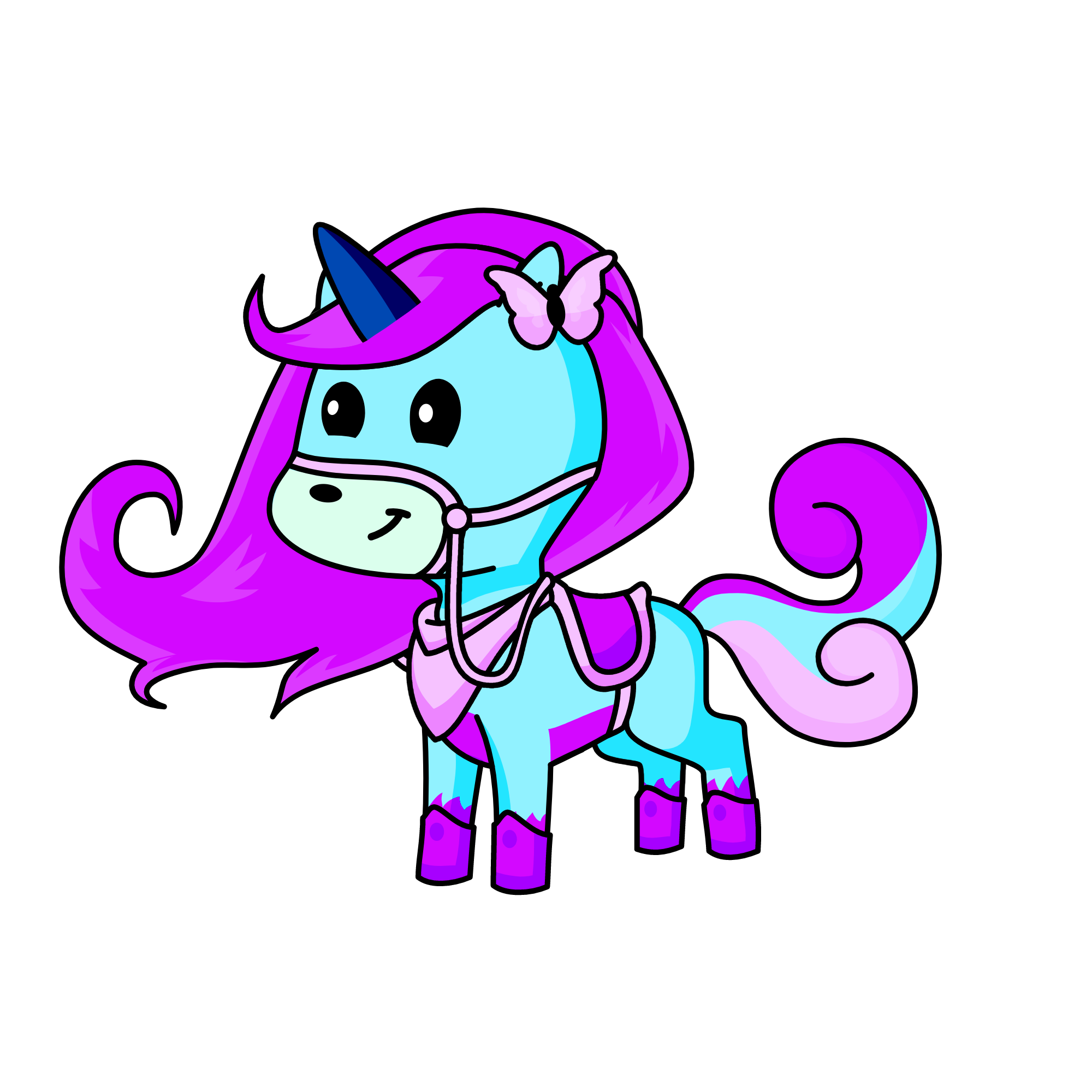 Milly mic moonshine, the unicorn