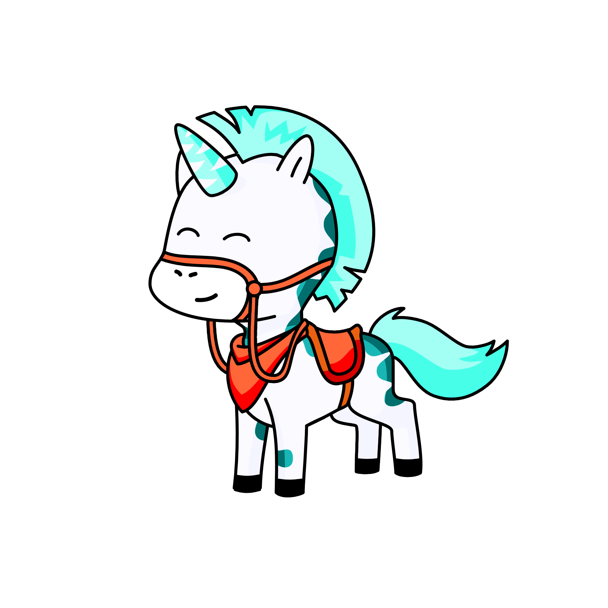 zebra daren dingy, the unicorn