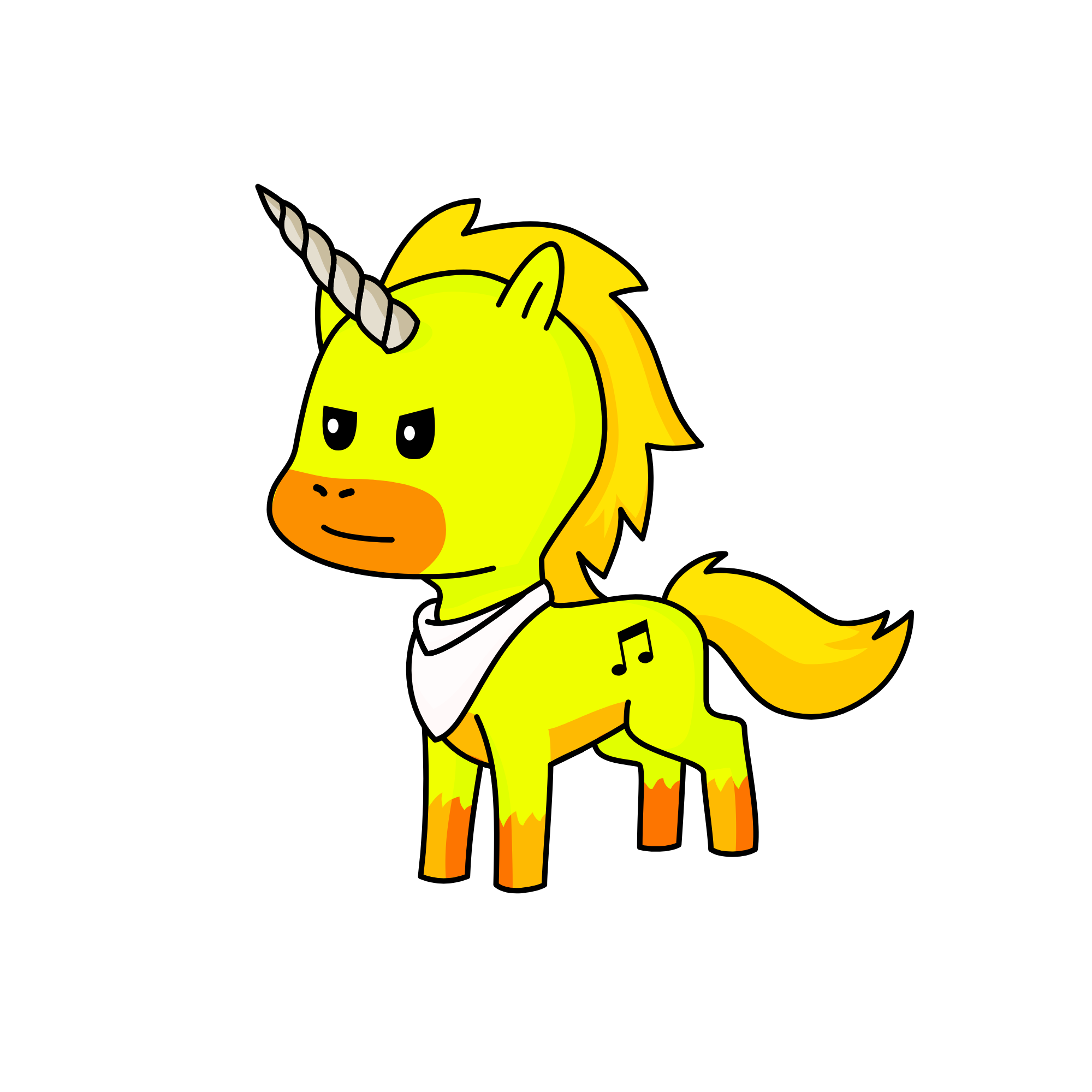 chica, the unicorn