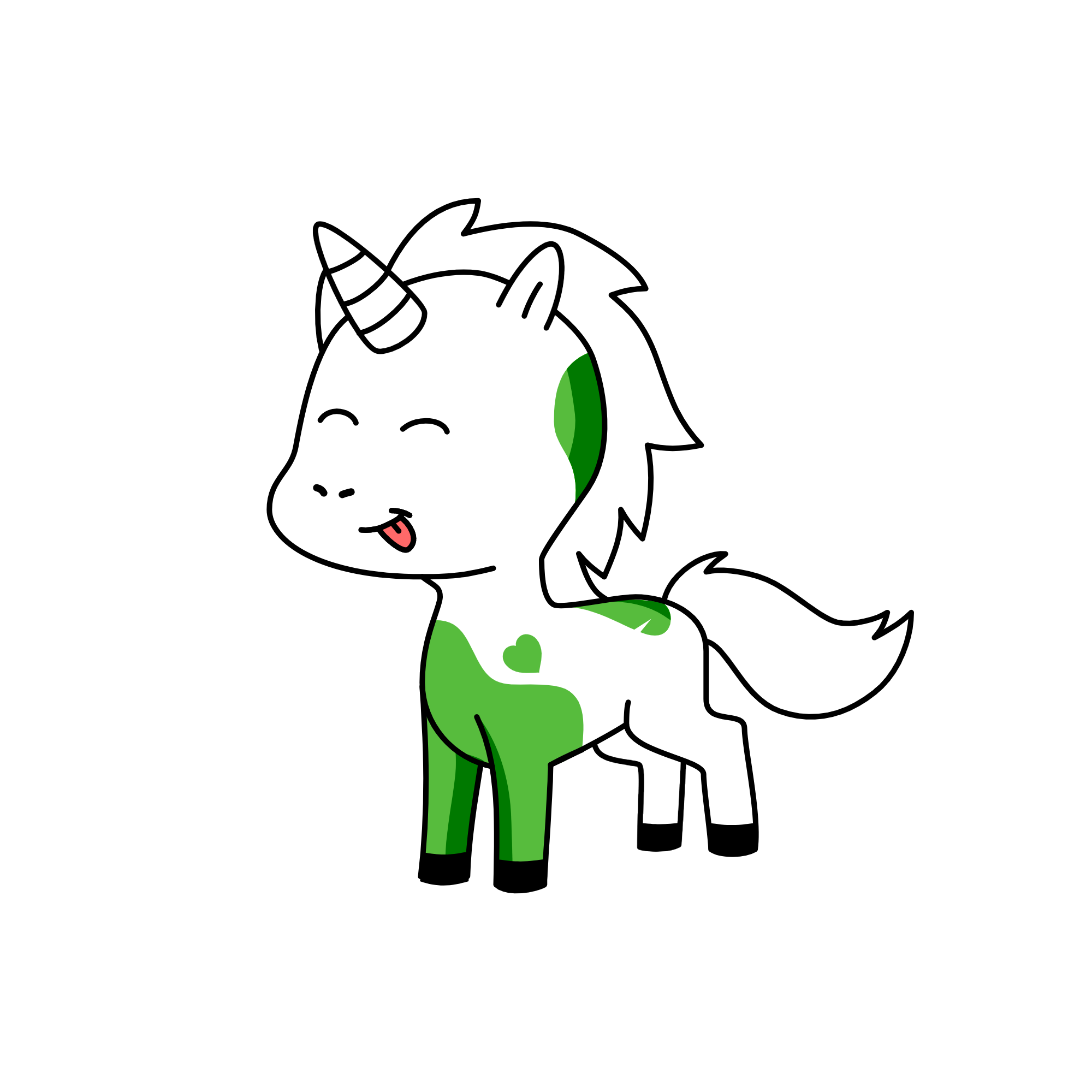 i an drunk kitty onba stweet an beer is yoomeey, the unicorn