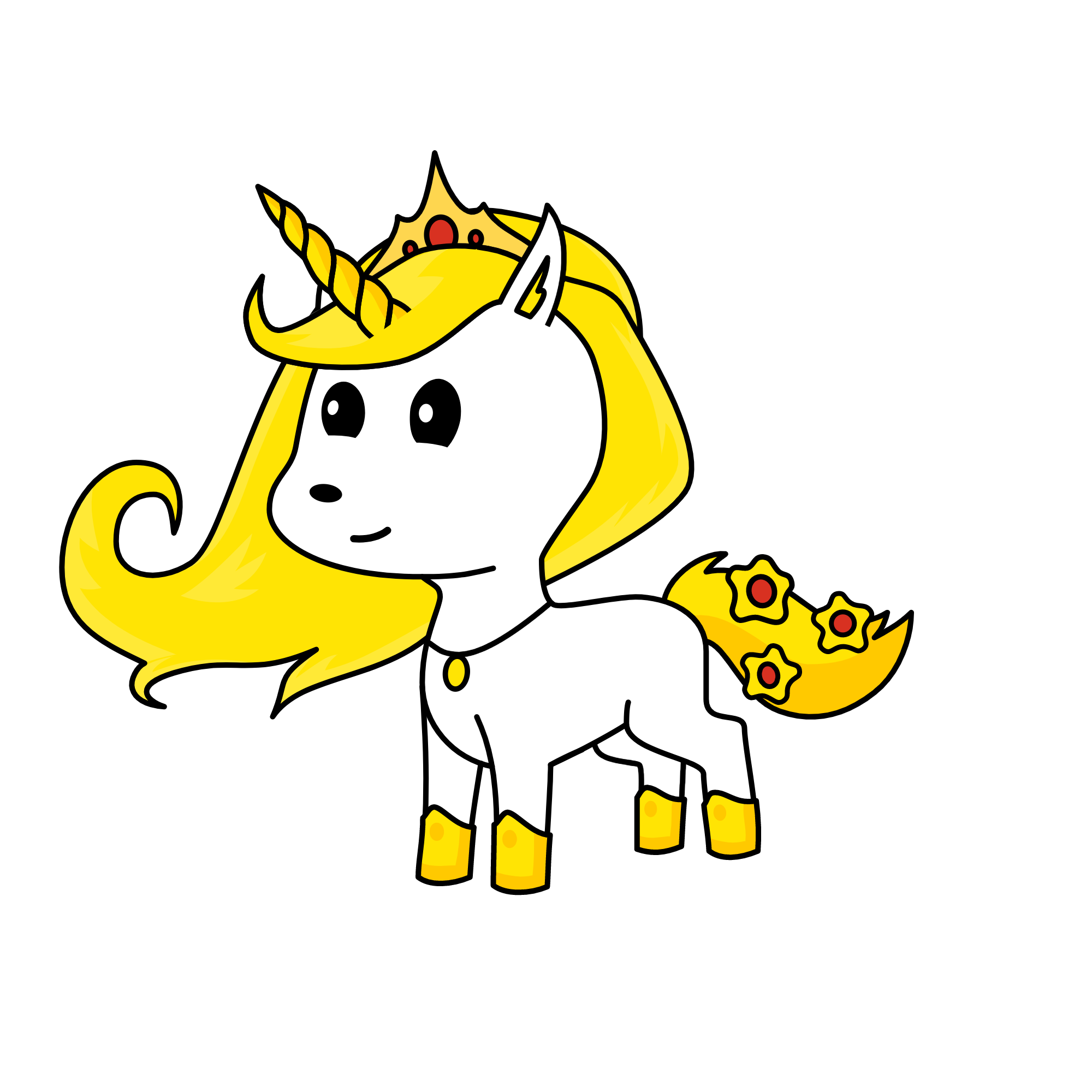 Queen Sunlight, the unicorn