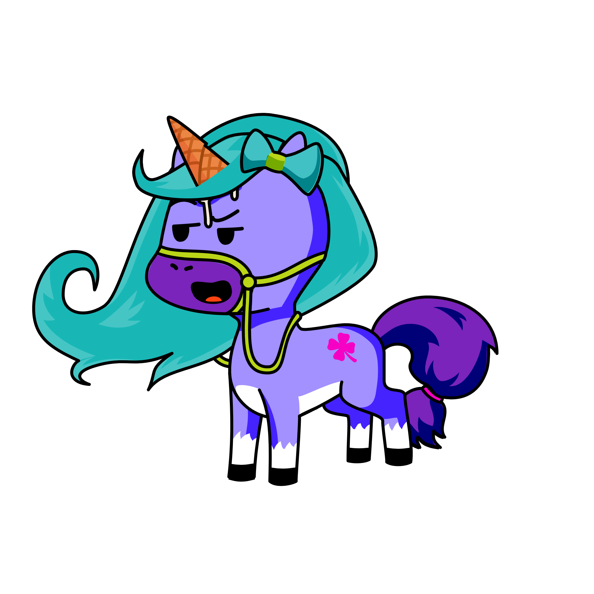 Pix, the unicorn
