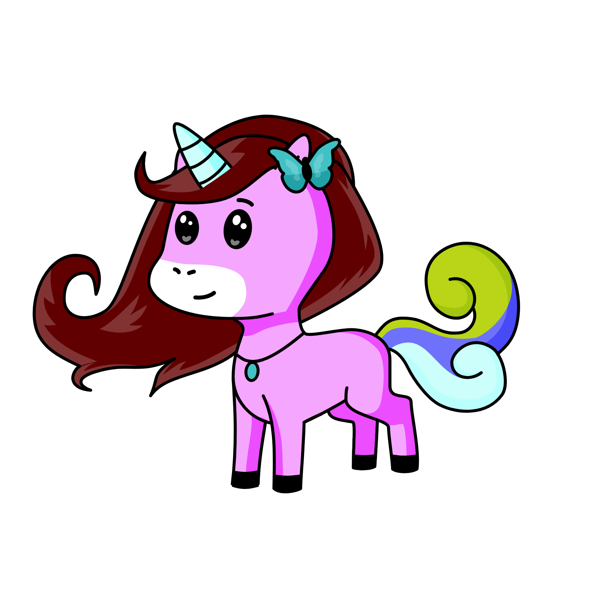 cool🆒, the unicorn