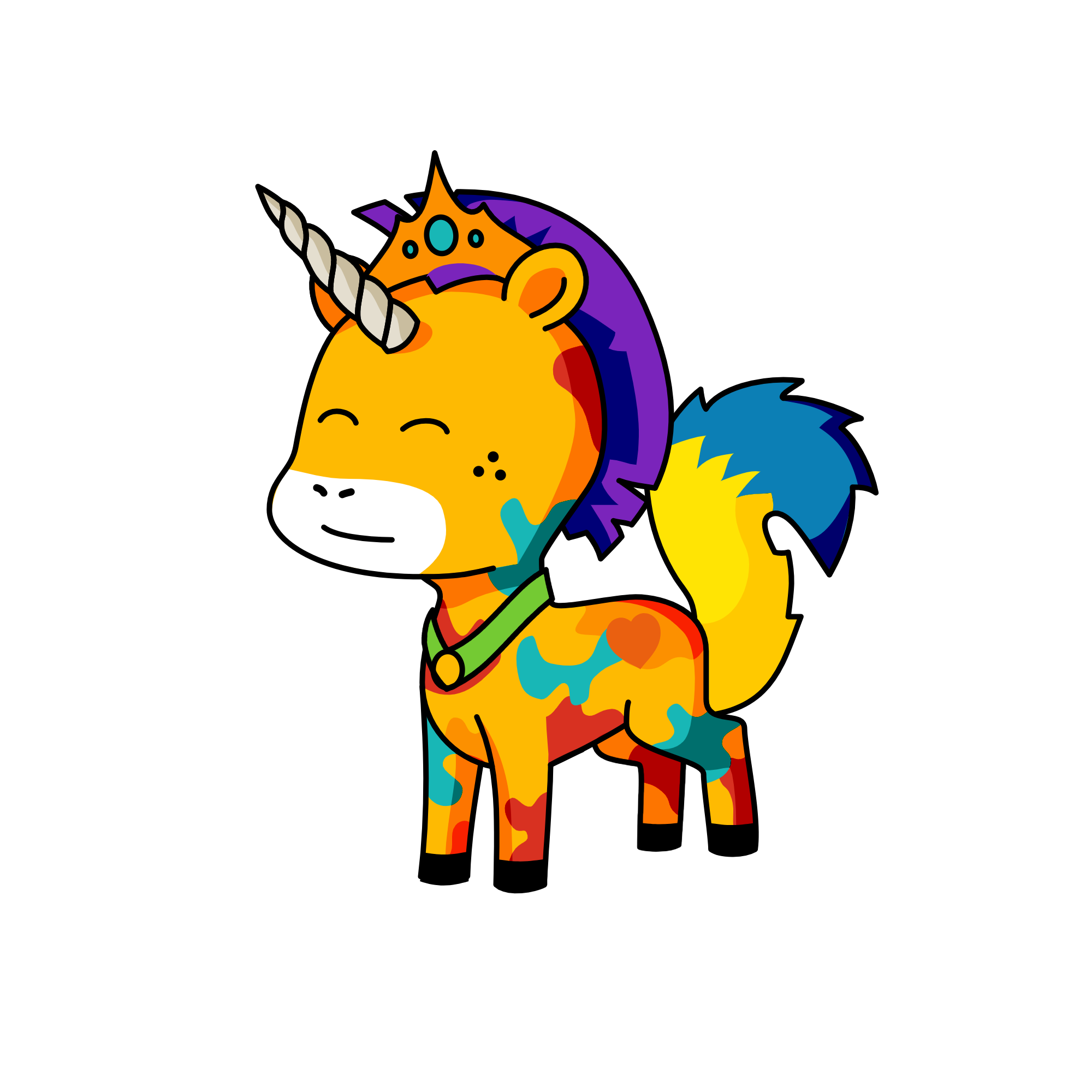 Zxc , the unicorn