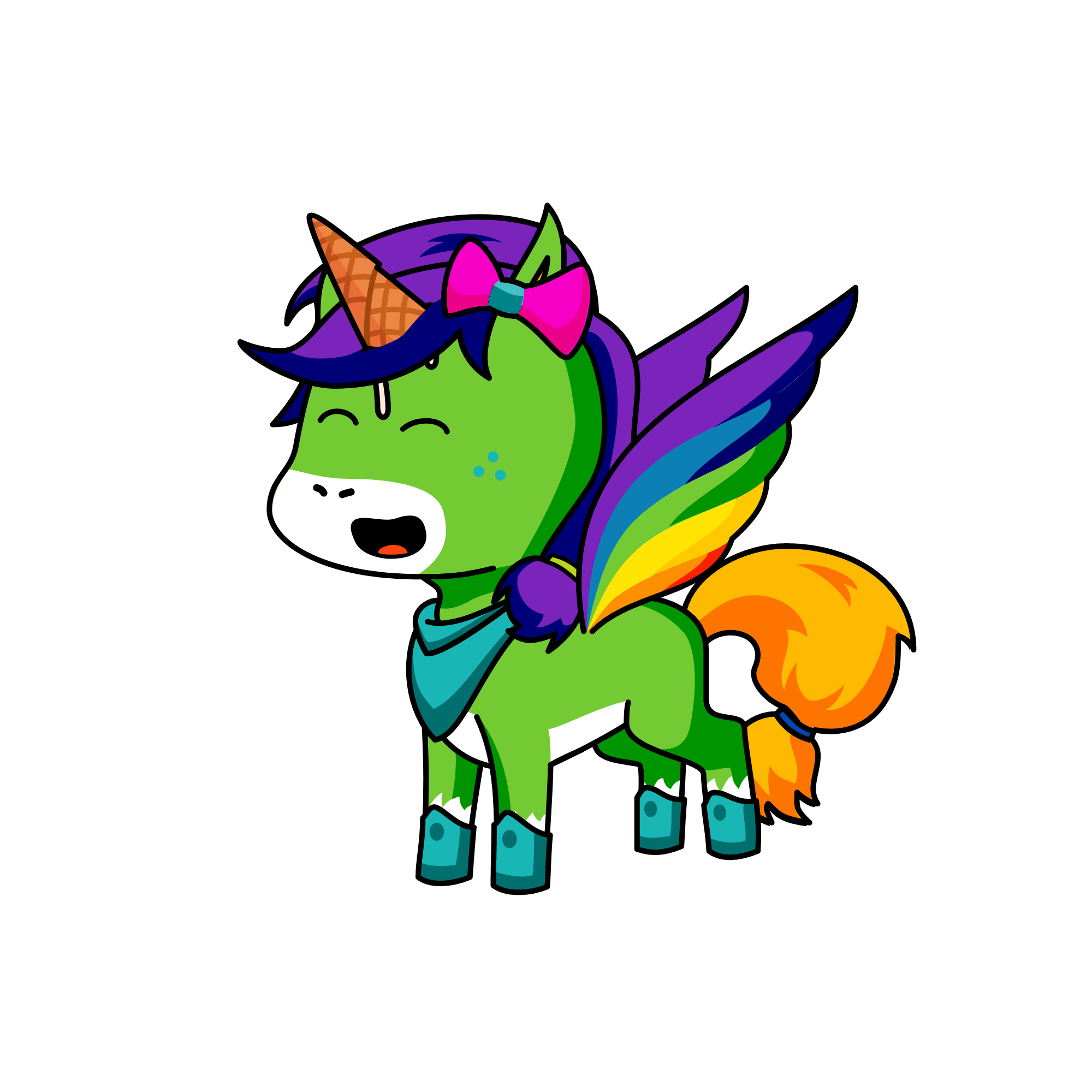 Night, the unicorn