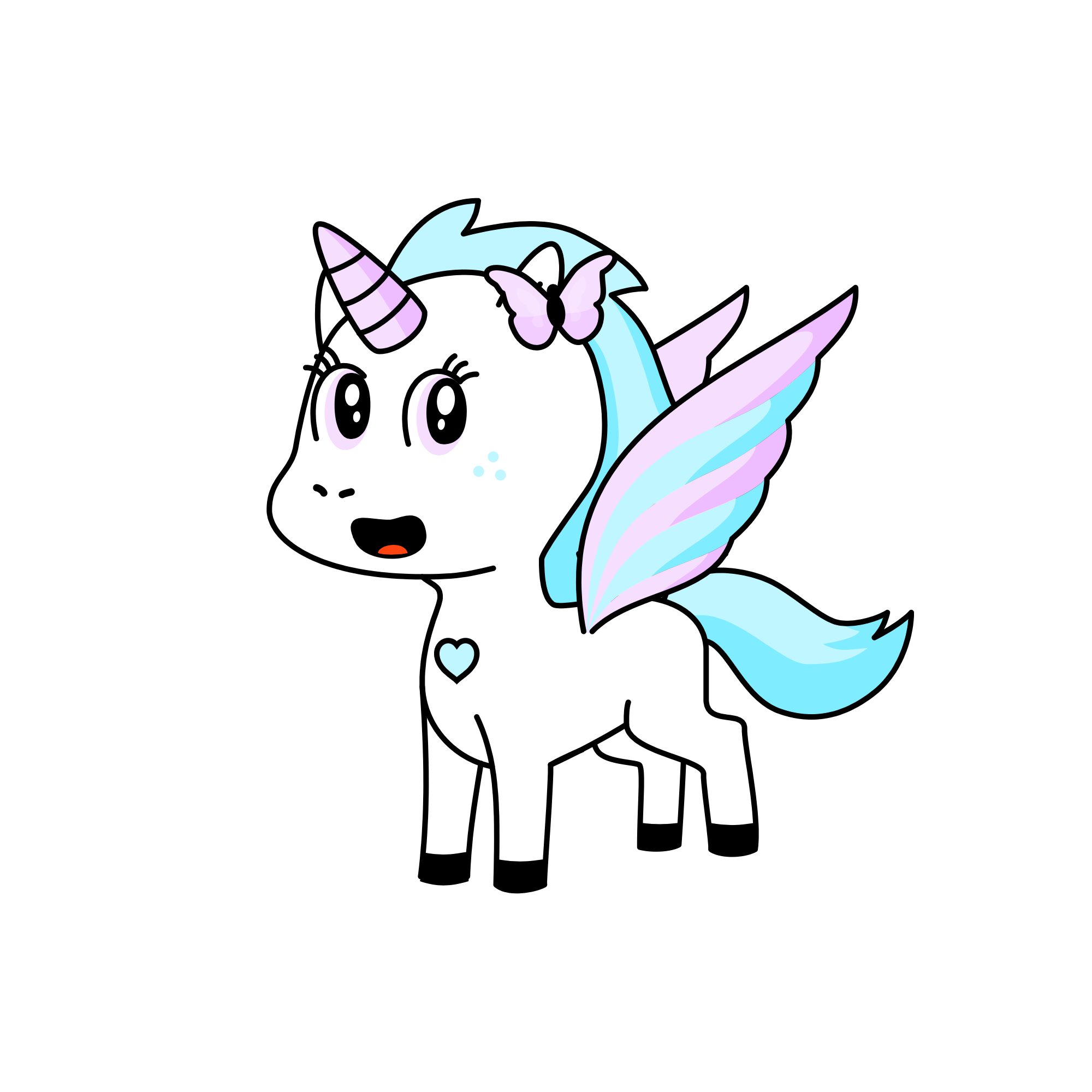 Skybound, the unicorn